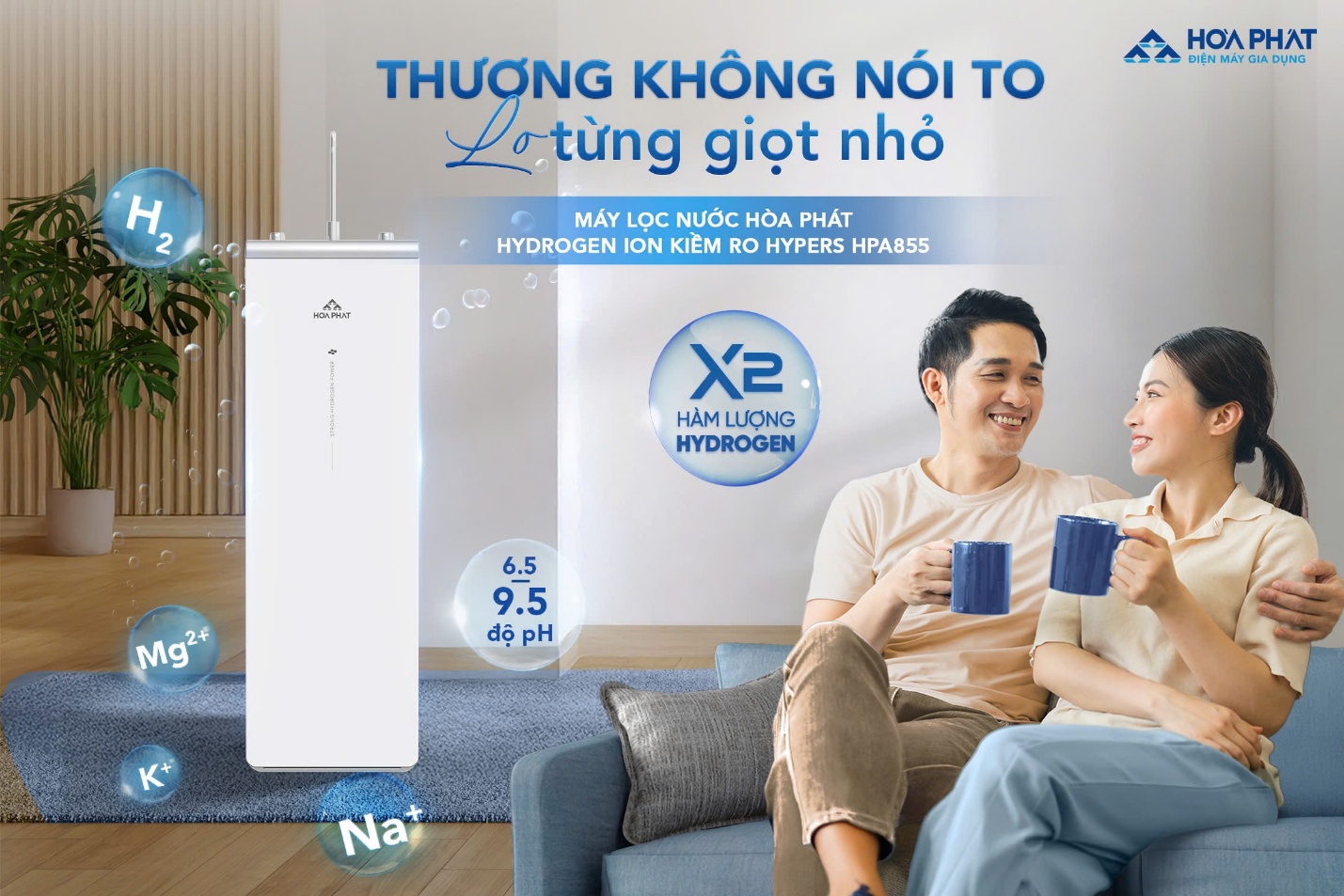 Hòa Phát trình làng dòng máy lọc nước hoàn toàn mới- Ảnh 1.
