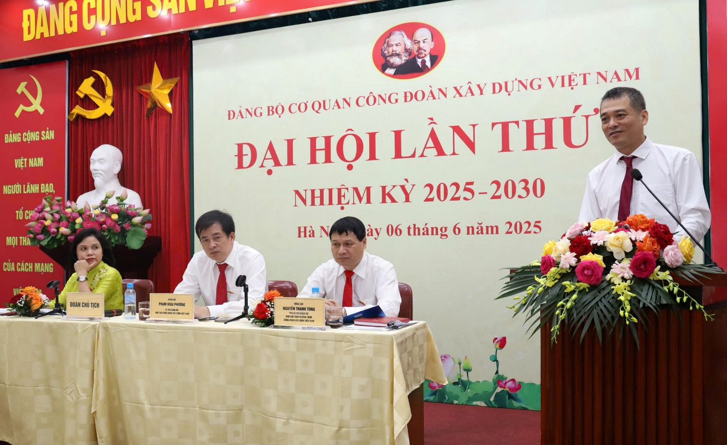 Đại hội Đảng bộ Cơ quan Công đoàn Xây dựng Việt Nam- Ảnh 2. Đại hội Đảng bộ Cơ quan Công đoàn Xây dựng Việt Nam- Ảnh 2.