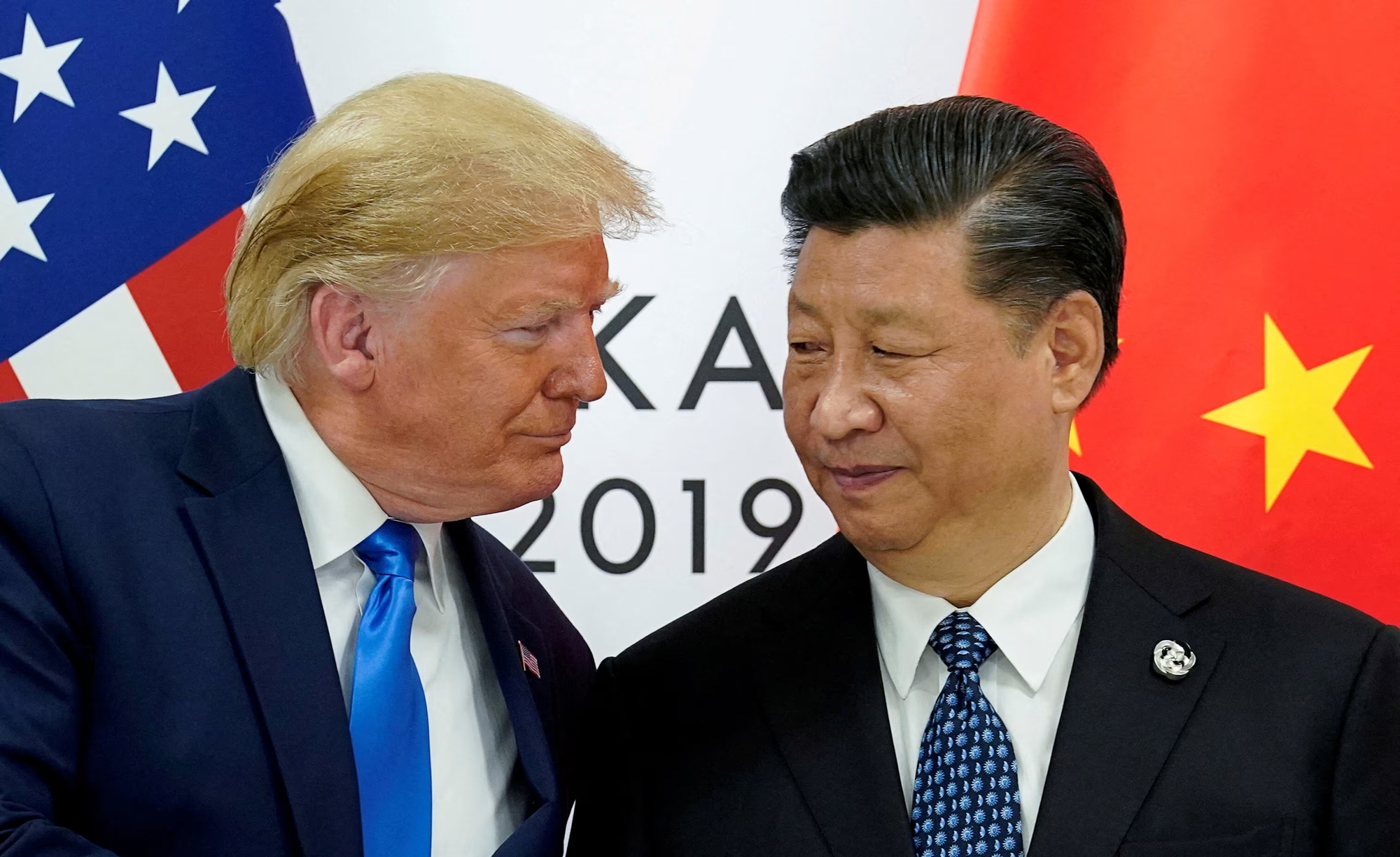Ông Trump và ông Tập Cận Bình điện đàm hạ nhiệt căng thẳng thương mại- Ảnh 1. Ông Trump và ông Tập Cận Bình điện đàm hạ nhiệt căng thẳng thương mại- Ảnh 1.