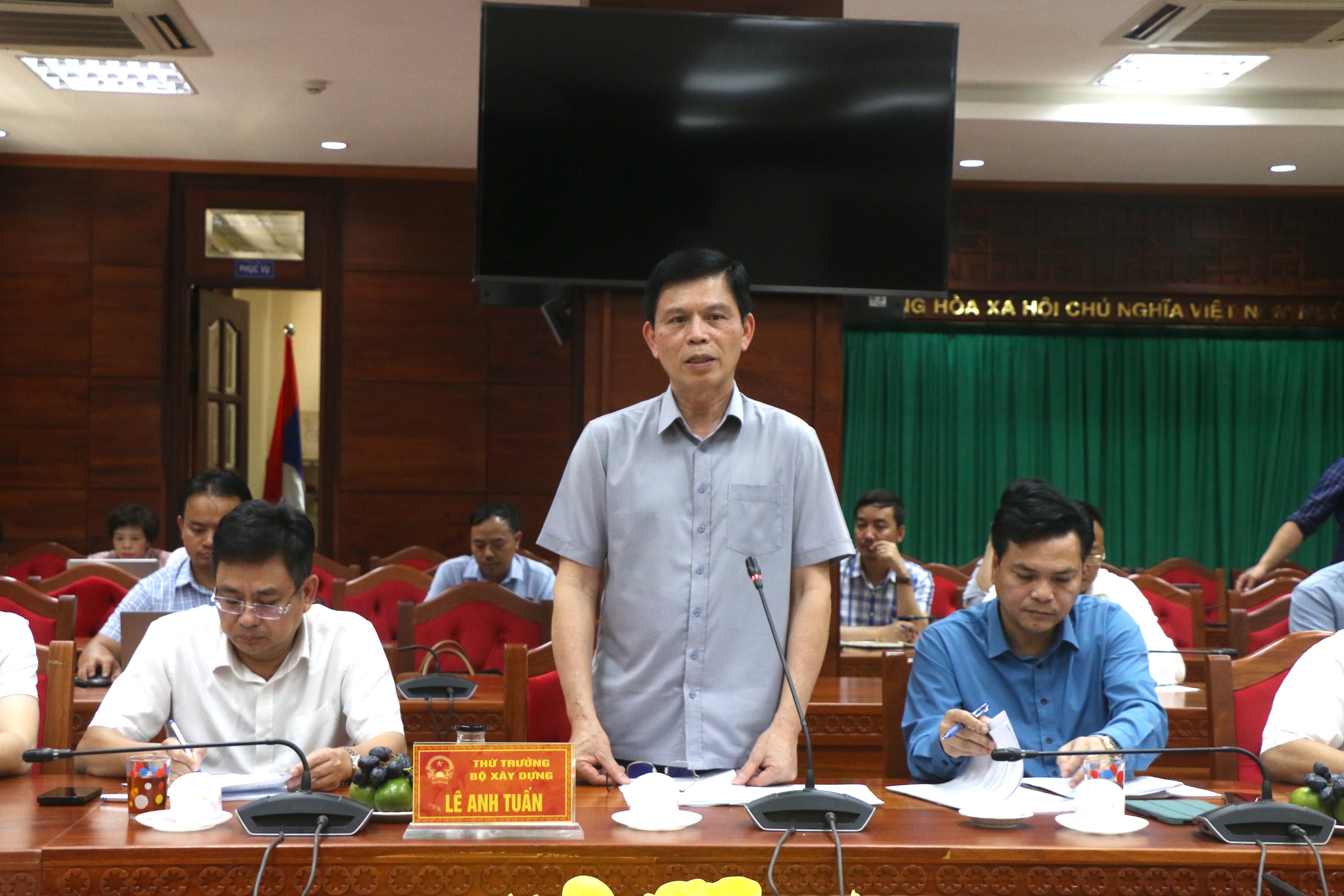 Thứ trưởng Lê Anh Tuấn: Tháo gỡ các khó khăn, rút ngắn tiến độ hoàn thành dự án- Ảnh 1. Thứ trưởng Lê Anh Tuấn: Tháo gỡ các khó khăn, rút ngắn tiến độ hoàn thành dự án- Ảnh 1.