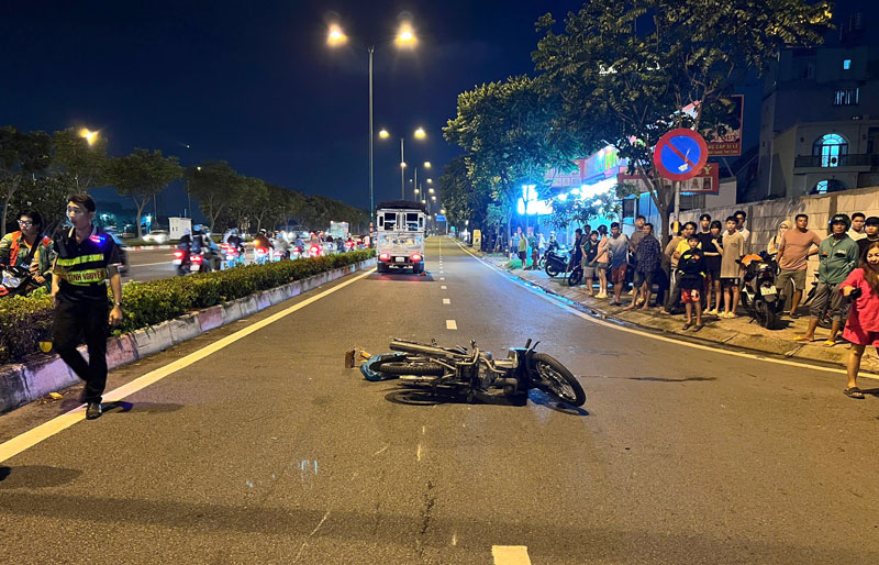 Hiện trường vụ tai nạn. Hiện trường vụ tai nạn.