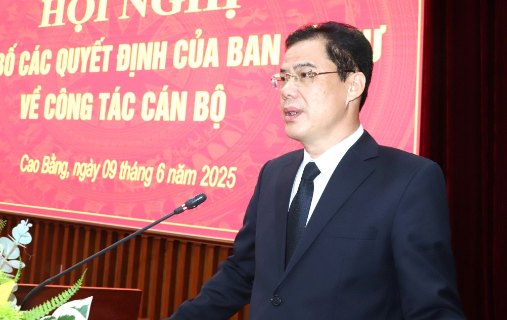 Giám đốc Công an tỉnh được chuẩn y giữ chức Phó bí thư Tỉnh ủy Cao Bằng- Ảnh 1. Giám đốc Công an tỉnh được chuẩn y giữ chức Phó bí thư Tỉnh ủy Cao Bằng- Ảnh 1.