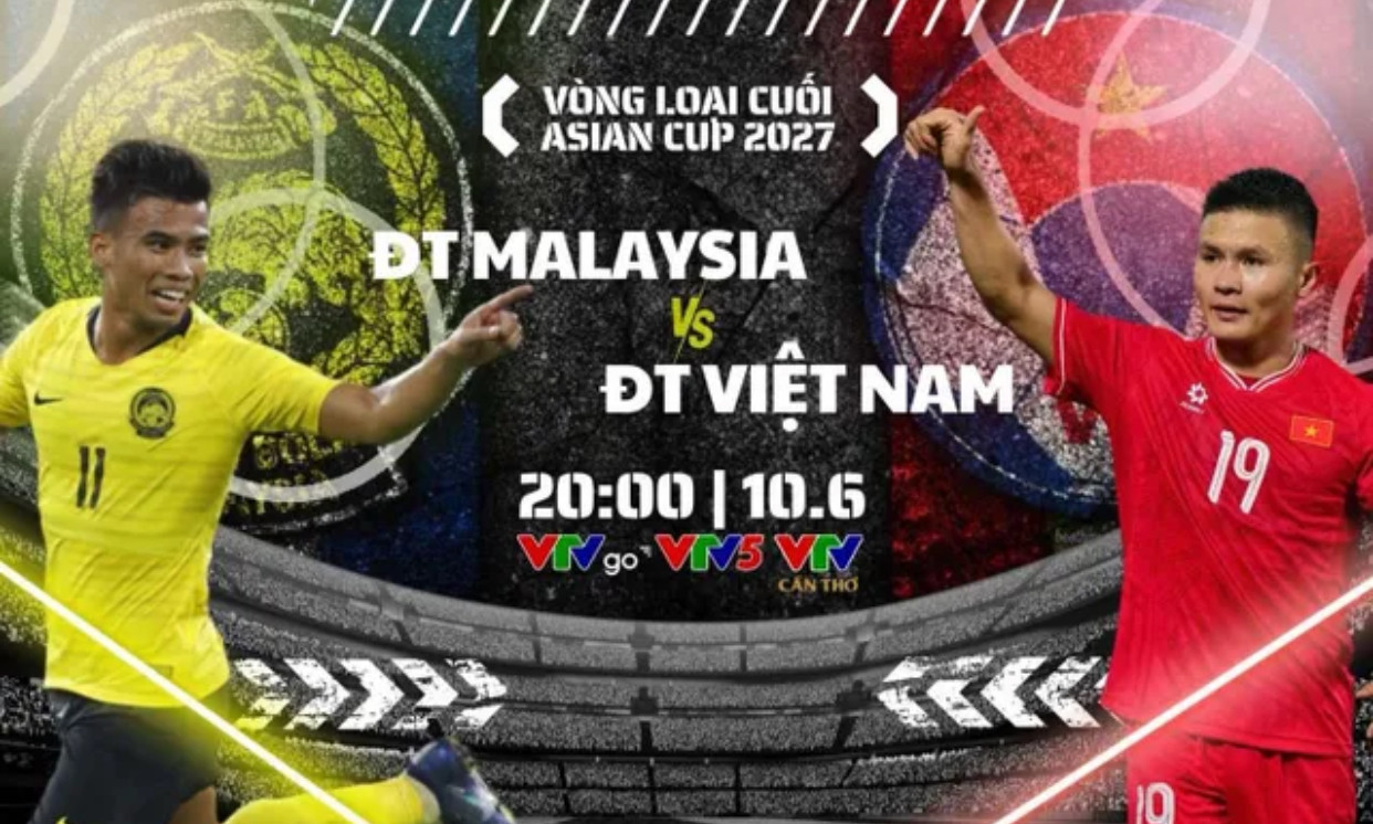 Xem trận Malaysia gặp tuyển Việt Nam ở đâu, khi nào?- Ảnh 1. Xem trận Malaysia gặp tuyển Việt Nam ở đâu, khi nào?- Ảnh 1.