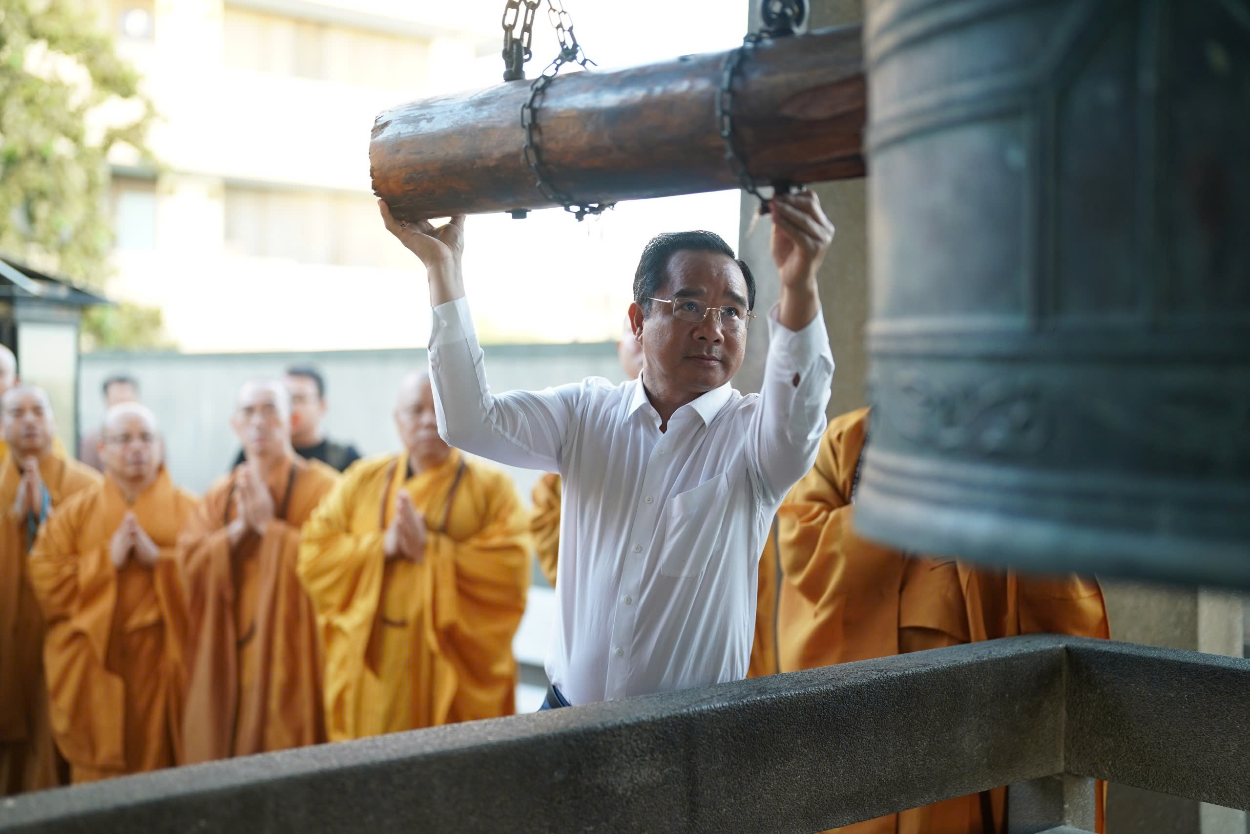 Ba hồi chuông trống khởi đầu thời kỳ mới của TP.HCM- Ảnh 1. Ba hồi chuông trống khởi đầu thời kỳ mới của TP.HCM- Ảnh 1.