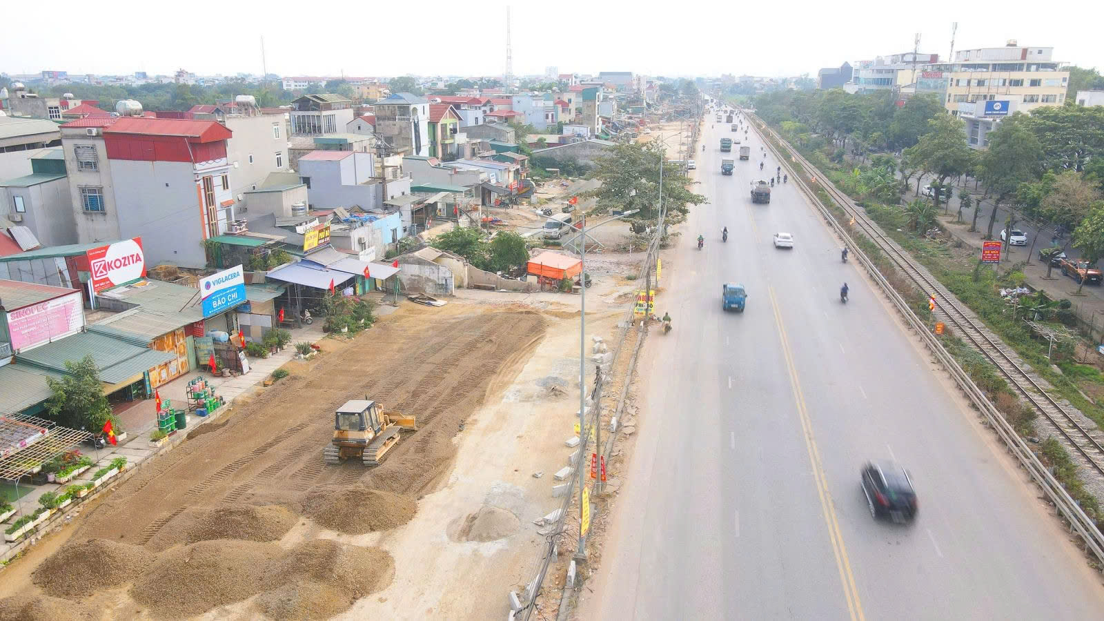 Nguy cơ chậm tiến độ Dự án nâng cấp QL1A đoạn Văn Điển - Ngọc Hồi vì thiếu vốn- Ảnh 1.