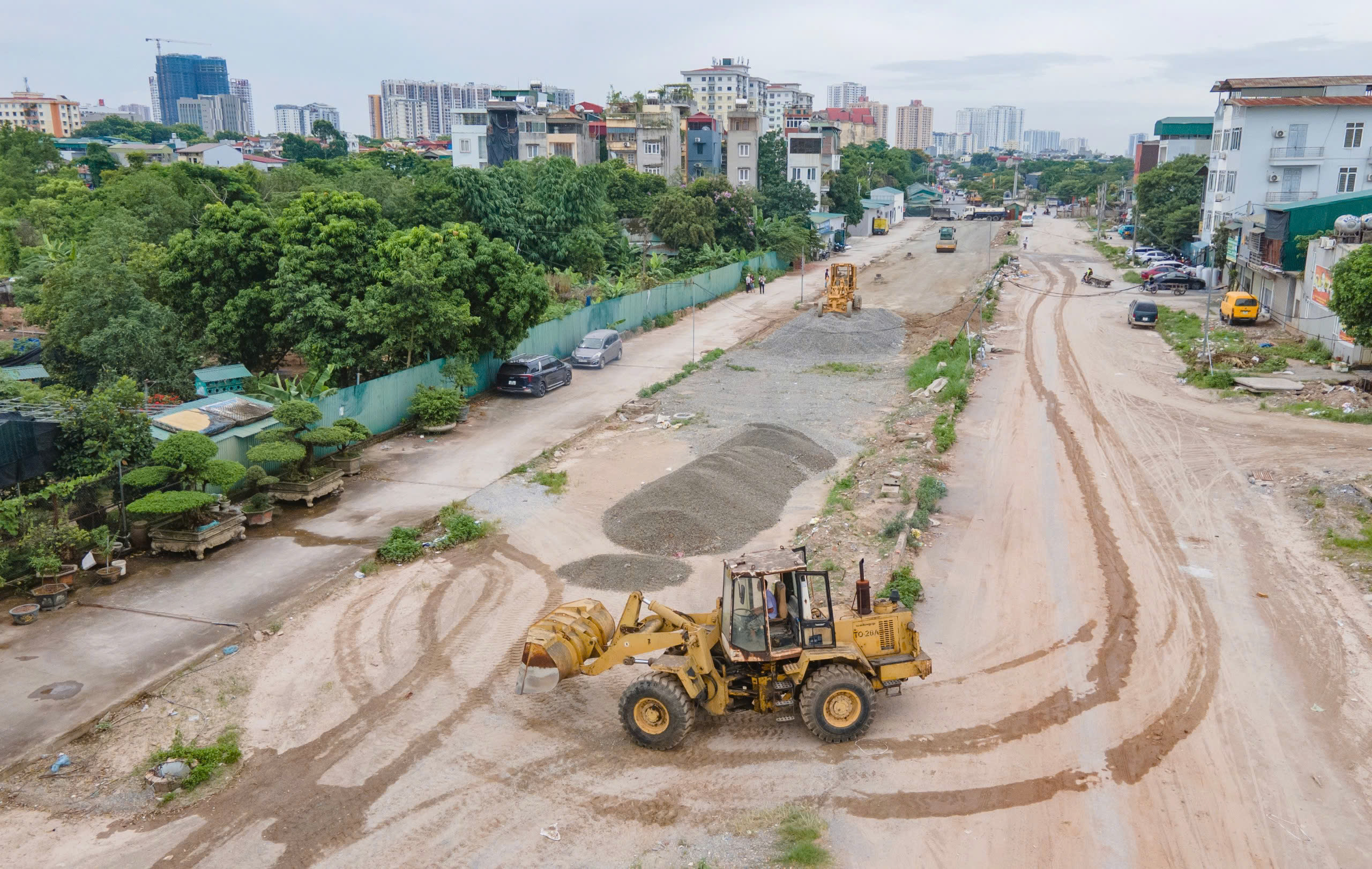 Toàn cảnh Vành đai 2,5 đoạn Đầm Hồng - QL1A sau hơn 1 tháng tái khởi động- Ảnh 2. Toàn cảnh Vành đai 2,5 đoạn Đầm Hồng - QL1A sau hơn 1 tháng tái khởi động- Ảnh 2.