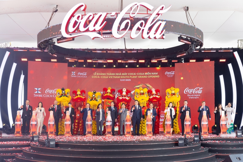 Tây Ninh khánh thành nhà máy Coca-Cola trị giá 136 triệu USD- Ảnh 1.