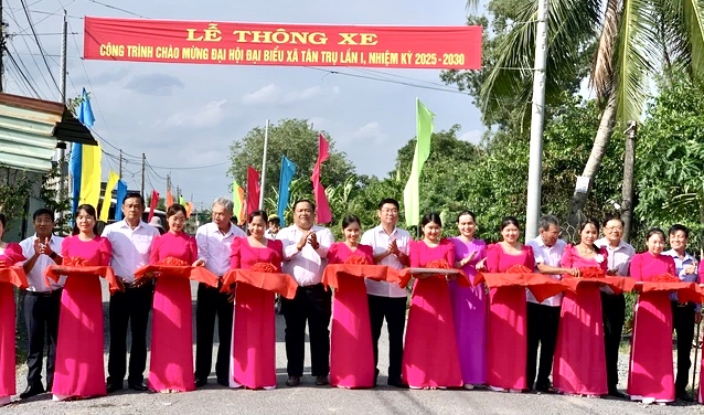 Tây Ninh thông xe tuyến đường tỉnh 827E- Ảnh 1.