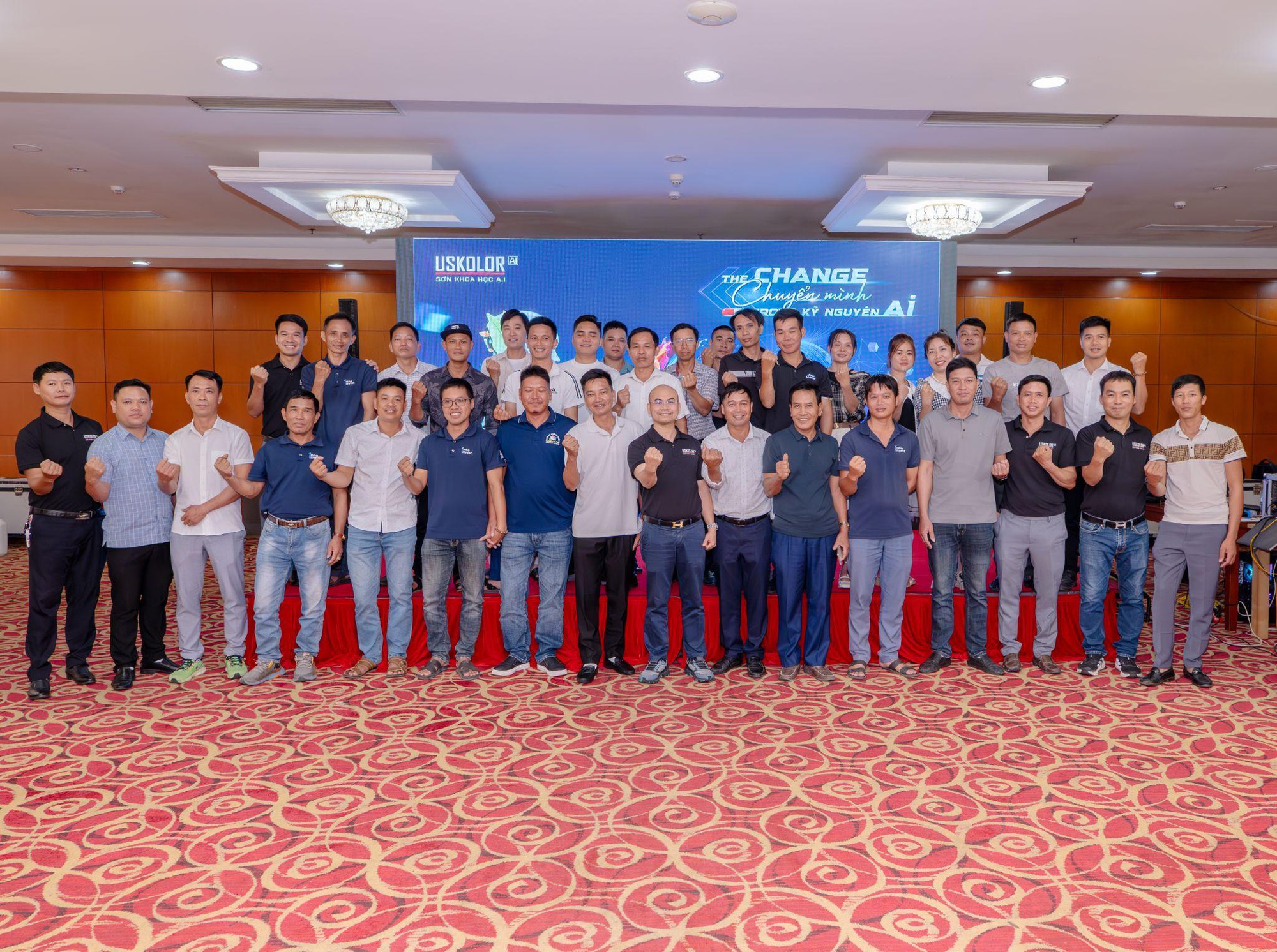 USkolor AI tổ chức thành công chuỗi sự kiện "THE CHANGE - Chuyển mình trong kỷ nguyên AI"- Ảnh 2. USkolor AI tổ chức thành công chuỗi sự kiện "THE CHANGE - Chuyển mình trong kỷ nguyên AI"- Ảnh 2.