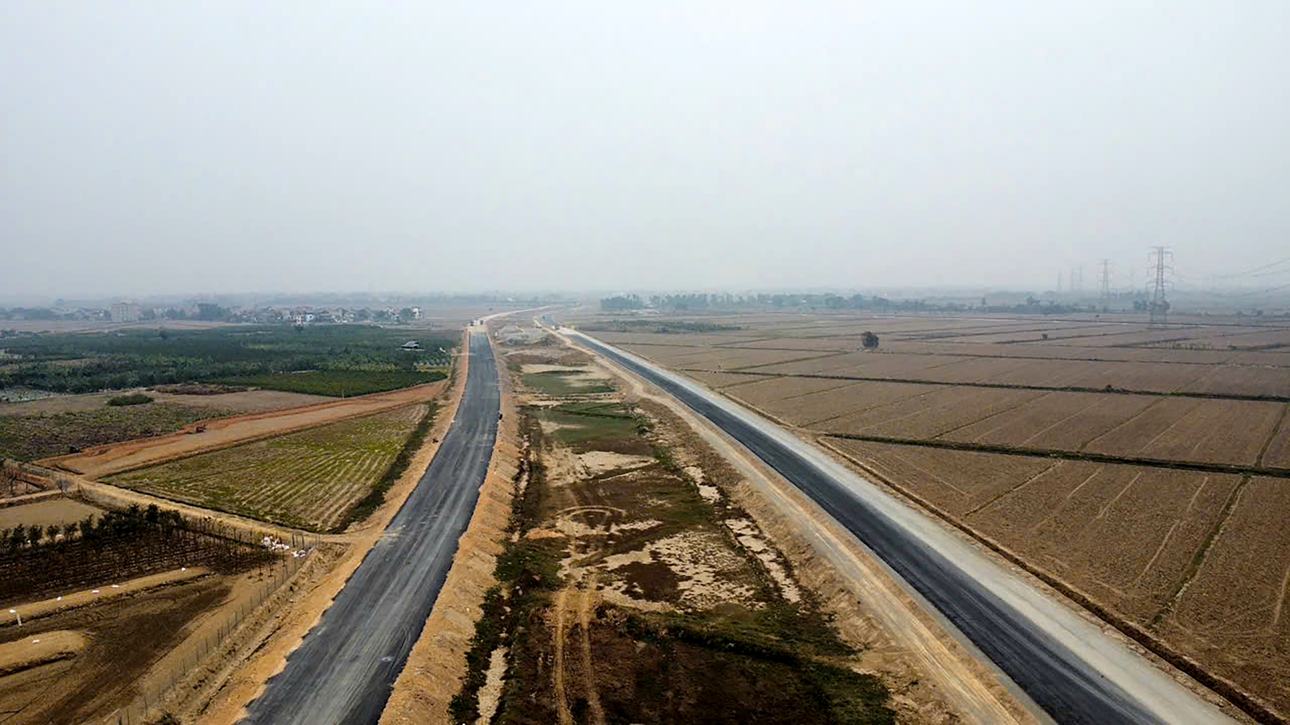 Chốt thời gian thông xe kỹ thuật 16km dự án Vành đai 4- Ảnh 2. Chốt thời gian thông xe kỹ thuật 16km dự án Vành đai 4- Ảnh 2.
