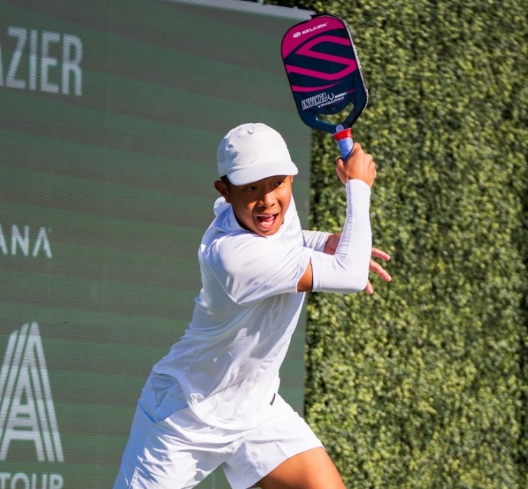 Thần đồng Quang Dương bị xóa tên khỏi hệ thống pickleball Mỹ- Ảnh 1. Thần đồng Quang Dương bị xóa tên khỏi hệ thống pickleball Mỹ- Ảnh 1.