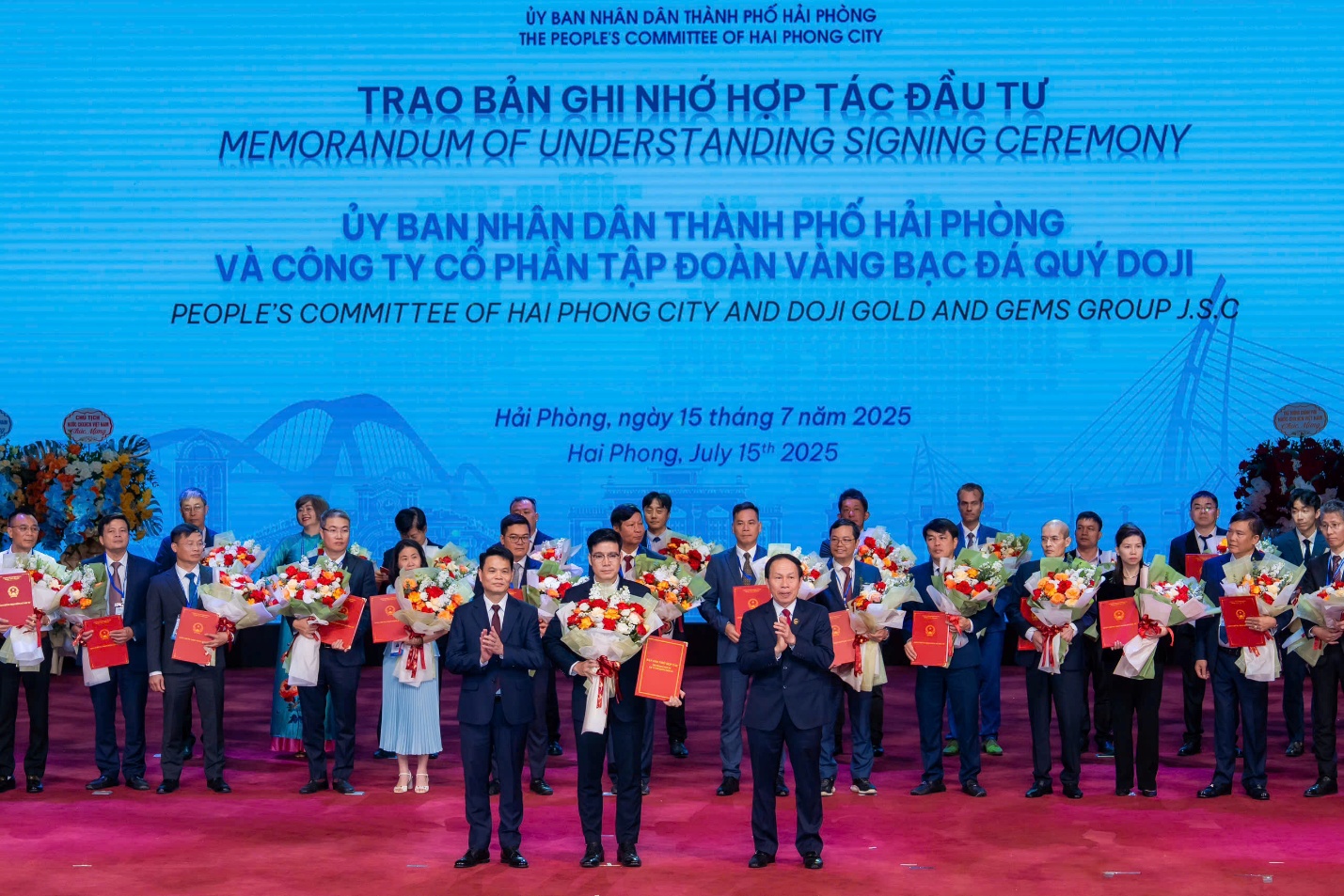 Tập đoàn DOJI và Hải Phòng hợp tác chiến lược phát triển đô thị tầm cỡ- Ảnh 1. Tập đoàn DOJI và Hải Phòng hợp tác chiến lược phát triển đô thị tầm cỡ- Ảnh 1.