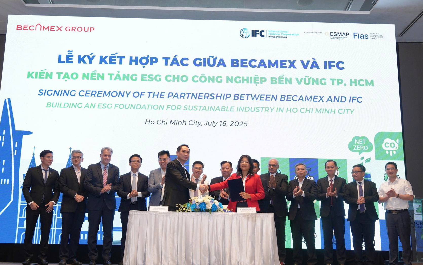 Becamex hợp tác với IFC để phát triển mô hình khu công nghiệp sinh thái