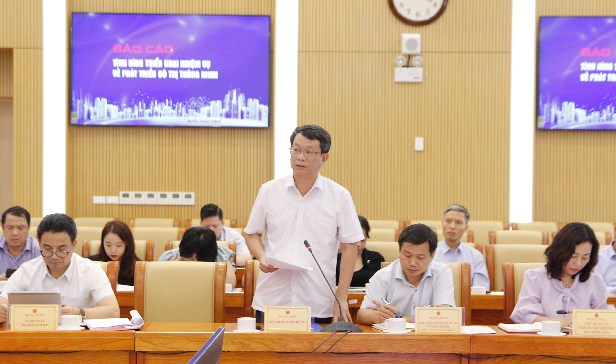 Cục trưởng Cục Phát triển đô thị Trần Quốc Thái cho biết, Nghị quyết số 57-NQTW xác định phát triển đô thị thông minh là một nội dung then chốt trong tiến trình phát triển đất nước.