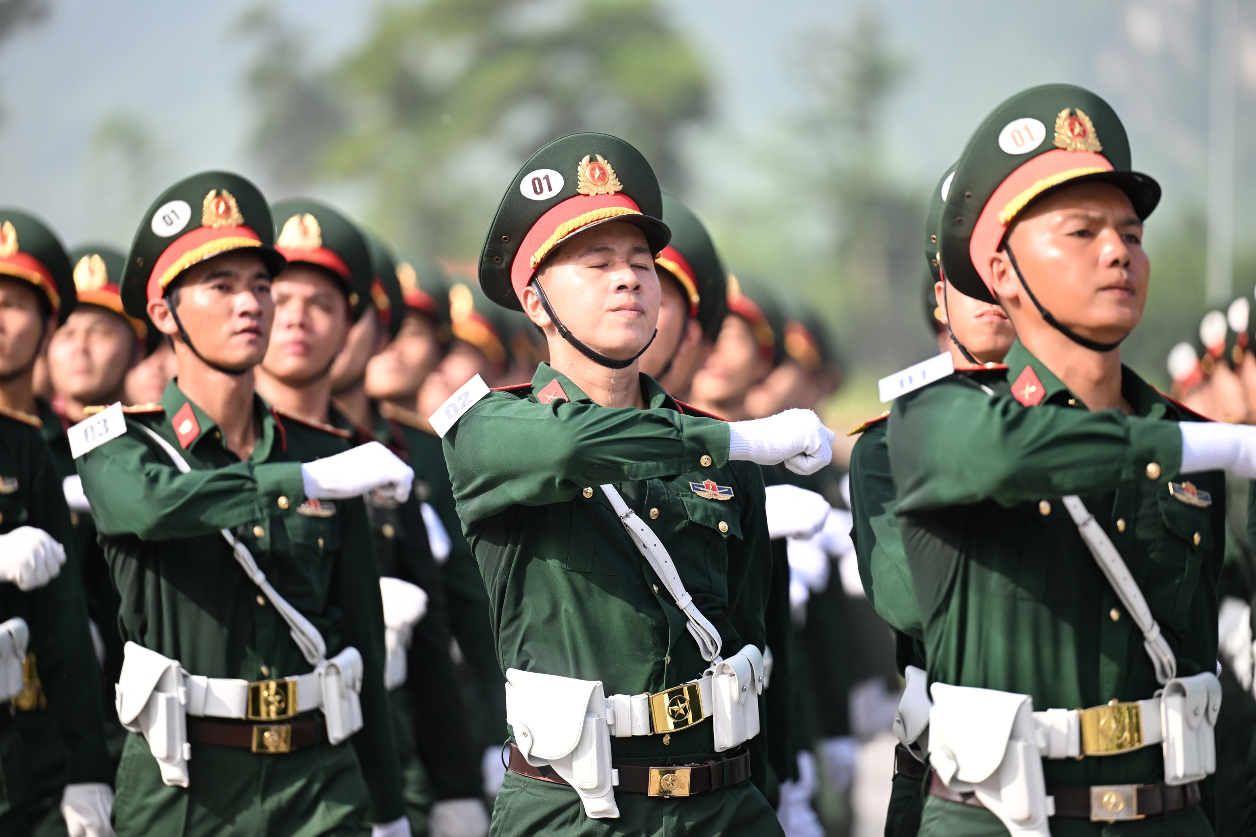 Dàn khí tài hiện đại lần đầu hợp luyện cùng khối diễu binh mừng đại lễ 2/9- Ảnh 21. Dàn khí tài hiện đại lần đầu hợp luyện cùng khối diễu binh mừng đại lễ 2/9- Ảnh 21.