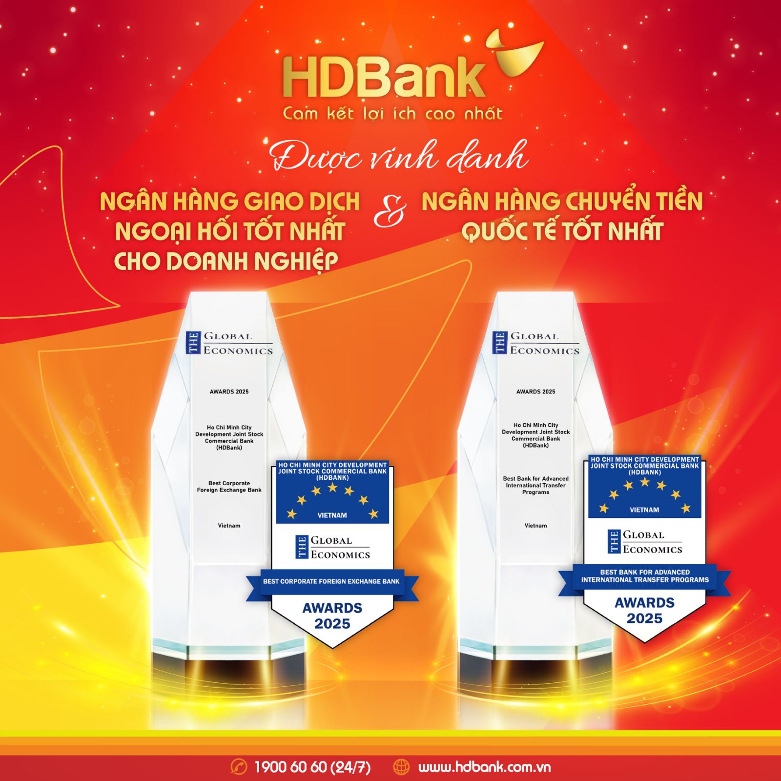 HDBank ghi dấu ấn mạnh mẽ với ba giải thưởng lớn trong nước và quốc tế- Ảnh 3.