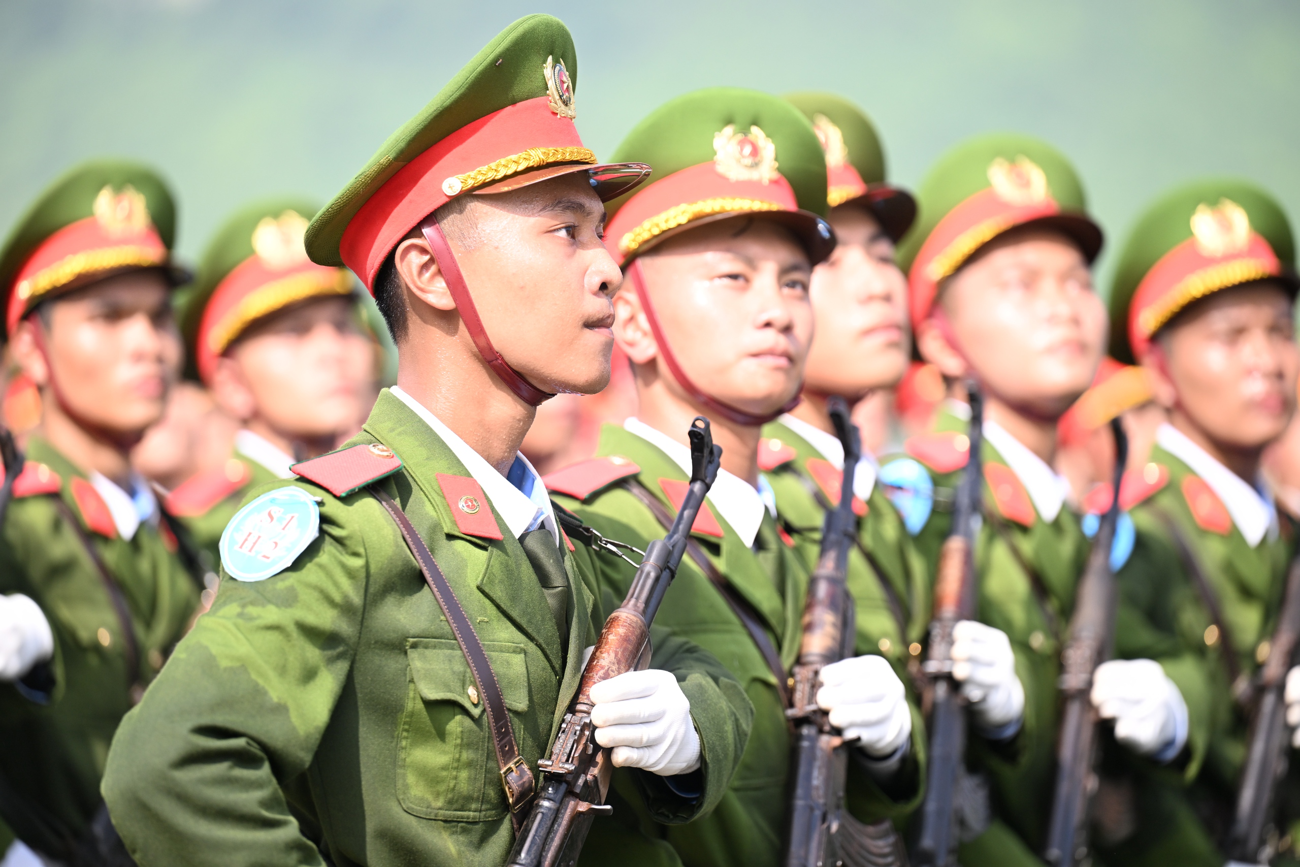 Dàn khí tài hiện đại lần đầu hợp luyện cùng khối diễu binh mừng đại lễ 2/9- Ảnh 20. Dàn khí tài hiện đại lần đầu hợp luyện cùng khối diễu binh mừng đại lễ 2/9- Ảnh 20.