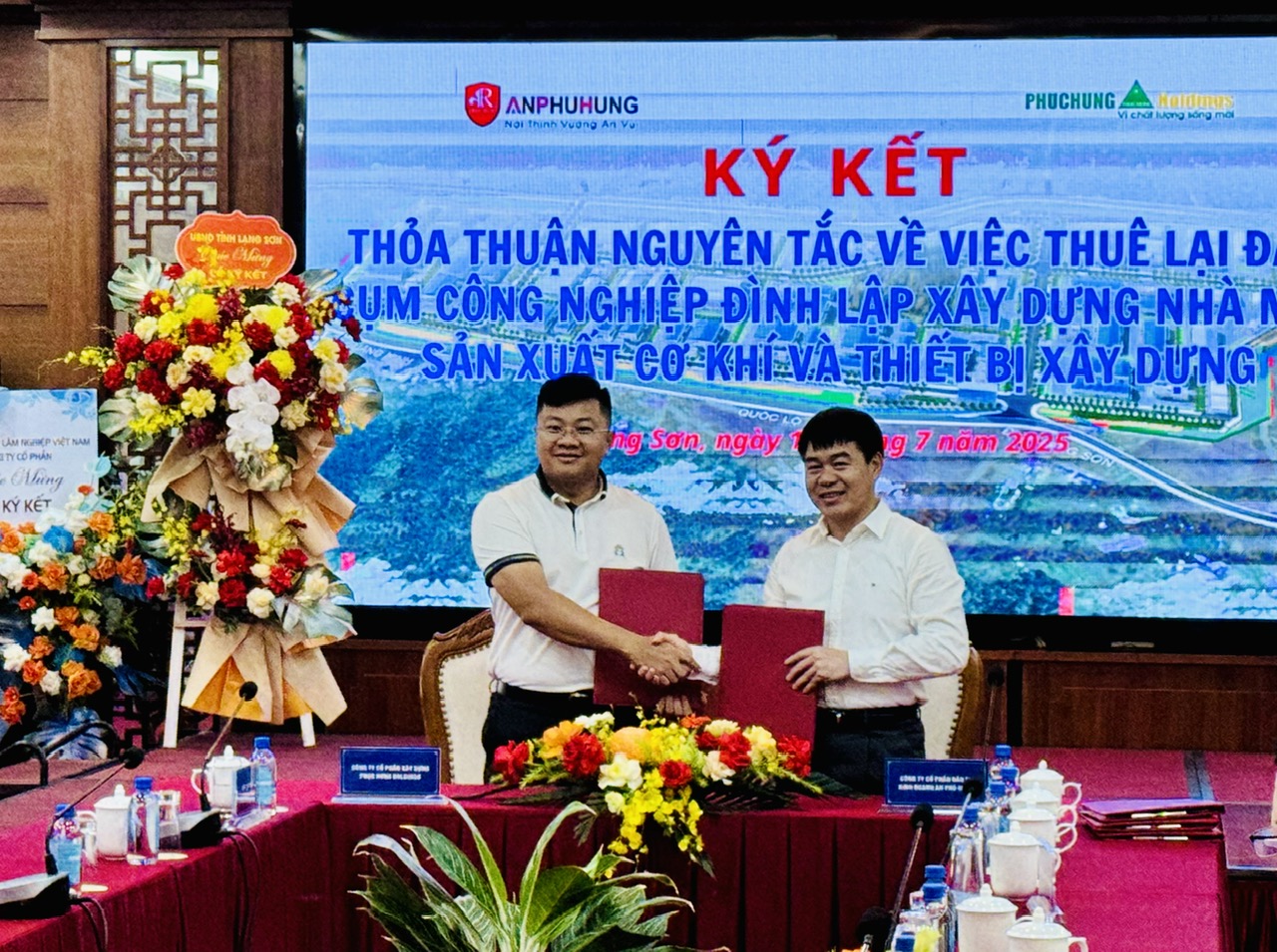 Dự án cụm công nghiệp Đình Lập sẽ hoàn thành hạ tầng giai đoạn 1 tháng 10/2025- Ảnh 2.