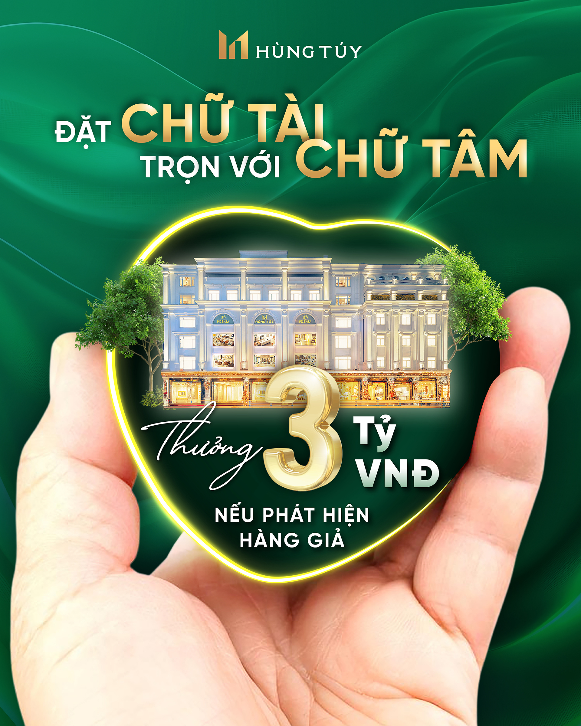 Cam kết 3 tỷ đồng - Đặt chữ tài trọn tới chữ tâm- Ảnh 1.