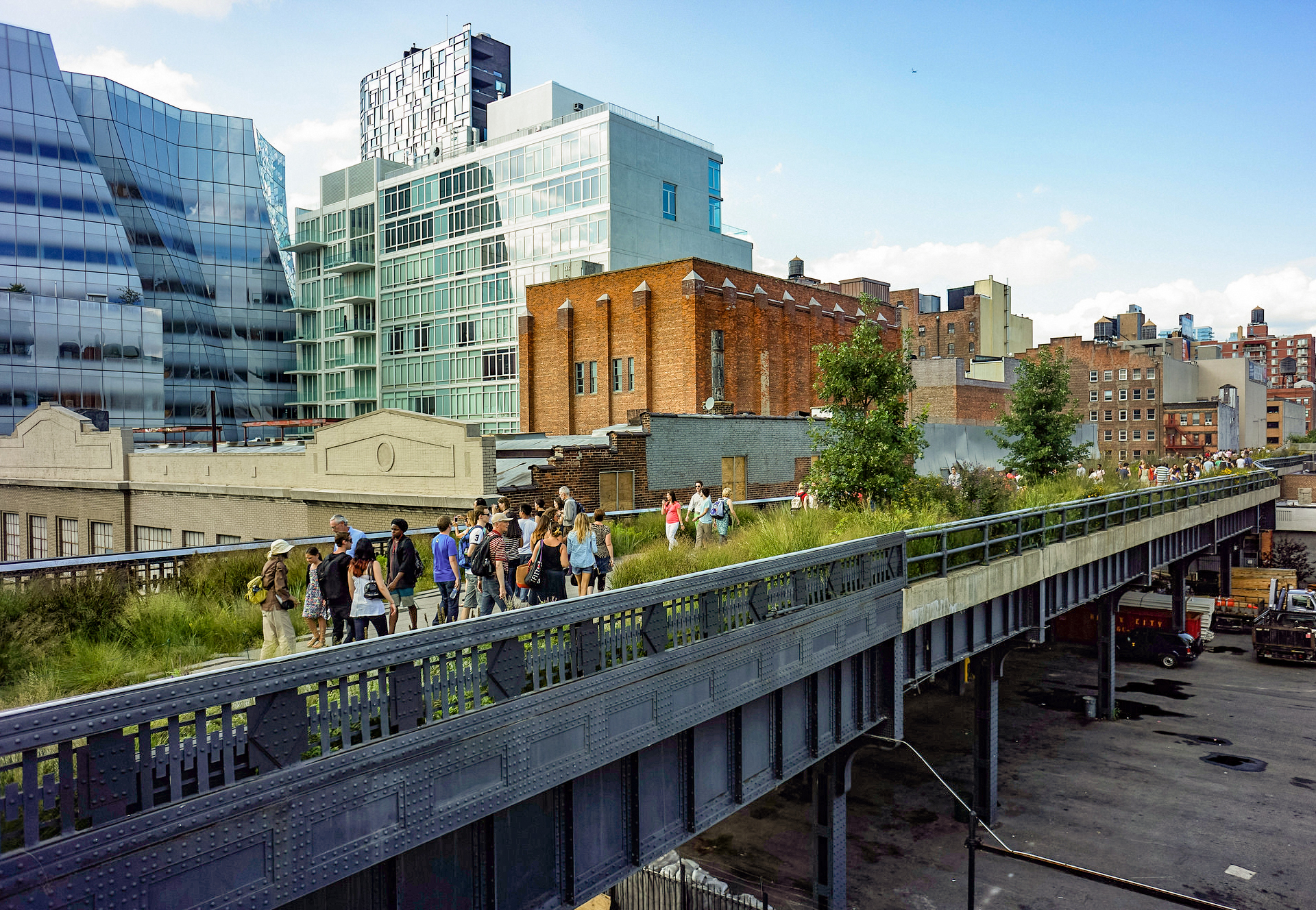 Từ đường sắt bỏ hoang thành công viên biểu tượng giữa lòng New York- Ảnh 1.