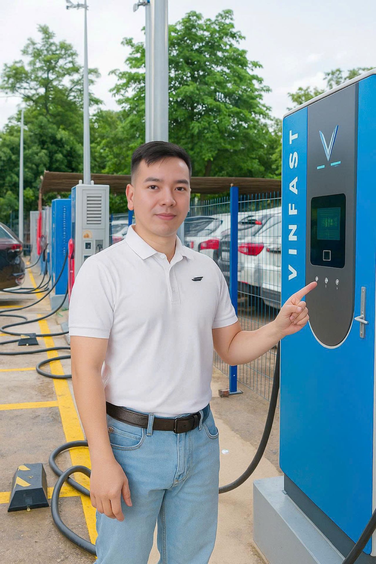 Bắt sóng xe điện sớm, chủ trạm sạc nhượng quyền chia sẻ cách đầu tư trăm tỷ “không lo lỗ”- Ảnh 1.