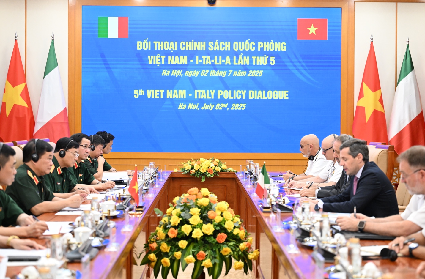Đối thoại Quốc phòng Việt Nam - Italia lần thứ 5: Thúc đẩy hợp tác vì hòa bình và ổn định- Ảnh 1.
