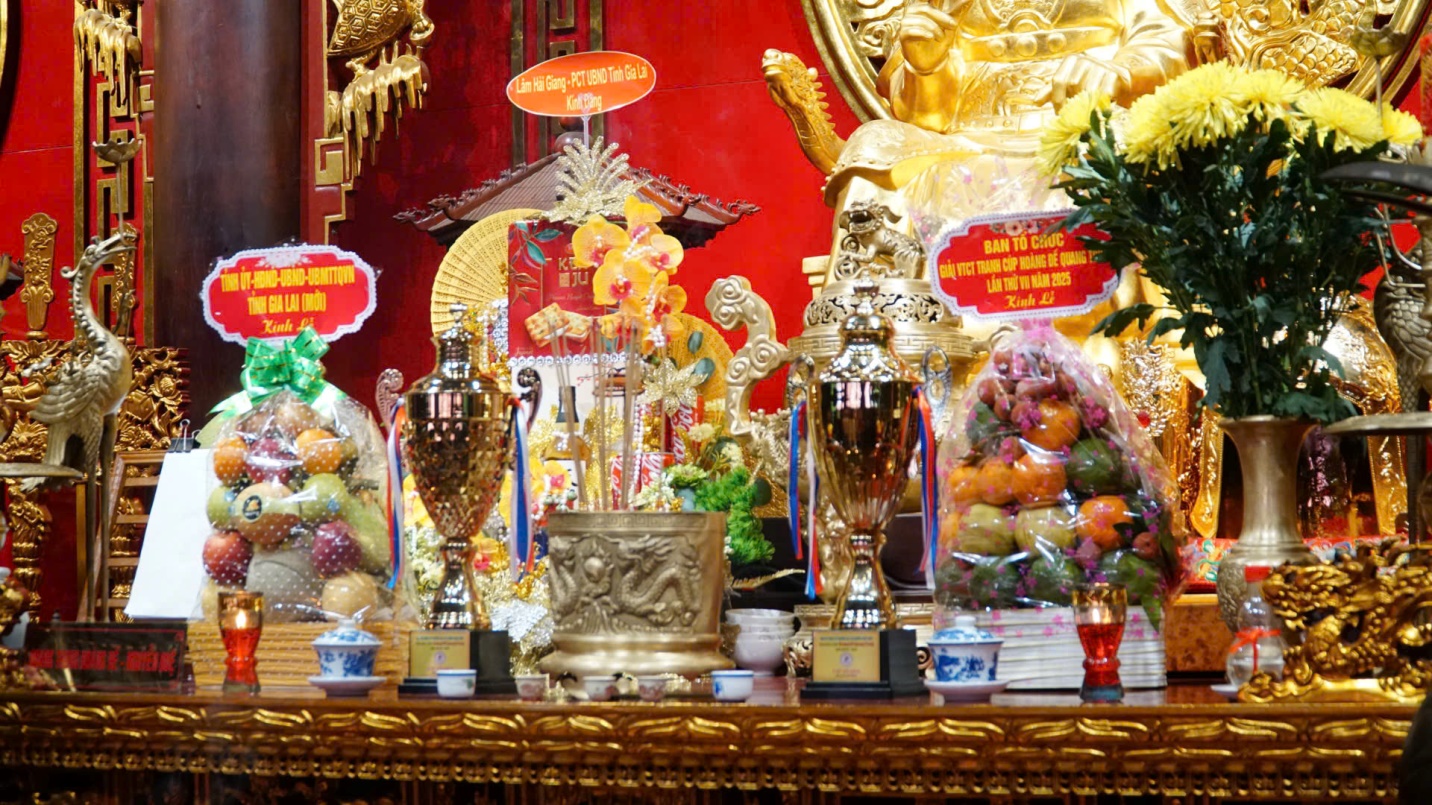 Rước Cúp Hoàng đế Quang Trung, tái hiện dấu ấn thiêng liêng của võ cổ truyền Bình Định- Ảnh 3.