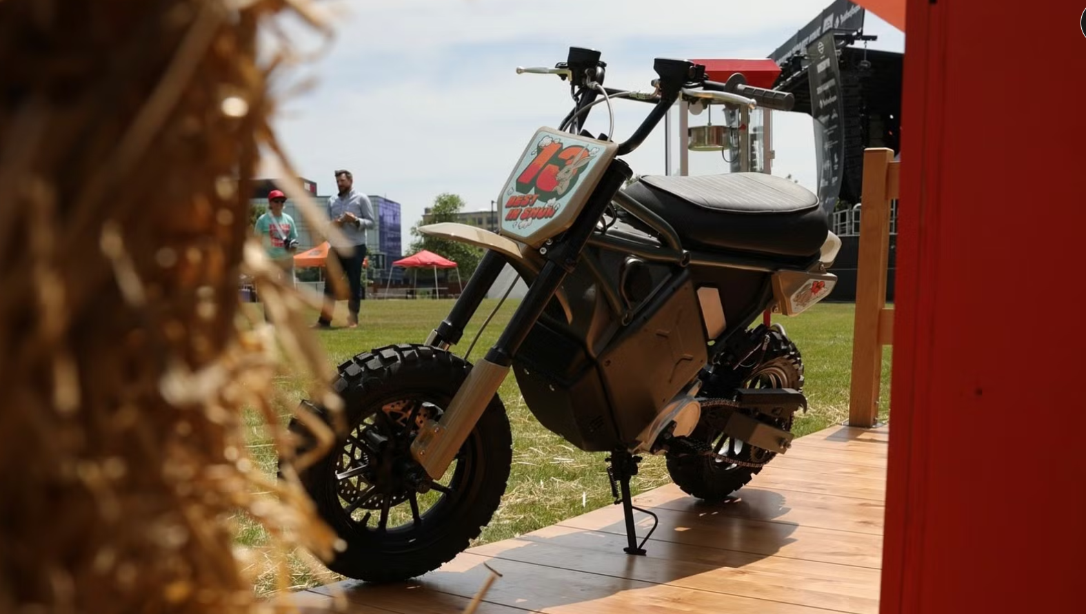 Xe điện mini mới cạnh tranh với Honda Monkey- Ảnh 1. Xe điện mini mới cạnh tranh với Honda Monkey- Ảnh 1.