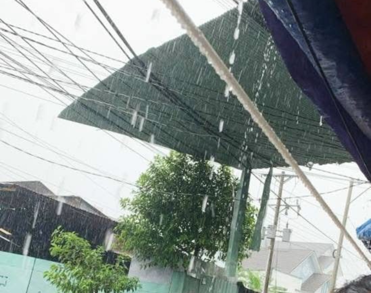 Đồng Nai: Nhiều nhà dân bị tốc mái, cây đổ đầy đường sau mưa dông- Ảnh 6. Đồng Nai: Nhiều nhà dân bị tốc mái, cây đổ đầy đường sau mưa dông- Ảnh 6.