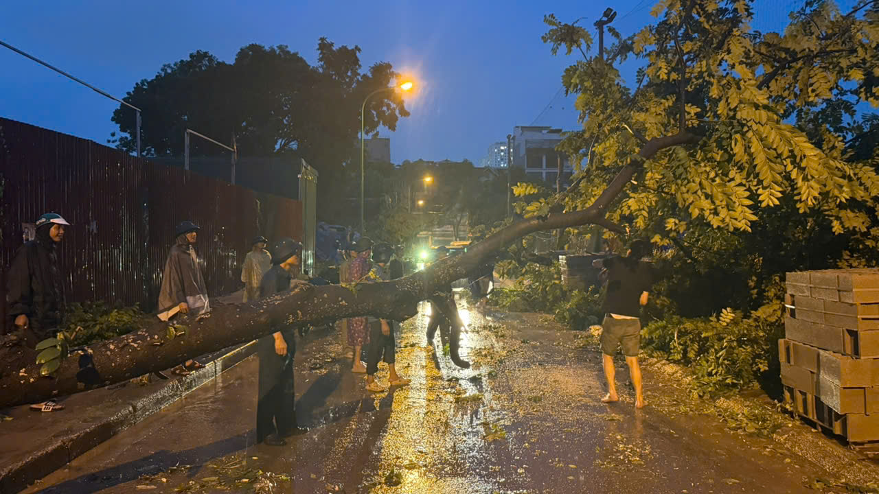 Hà Nội chủ động ứng phó bão số 3 Wipha- Ảnh 4. Hà Nội chủ động ứng phó bão số 3 Wipha- Ảnh 4.