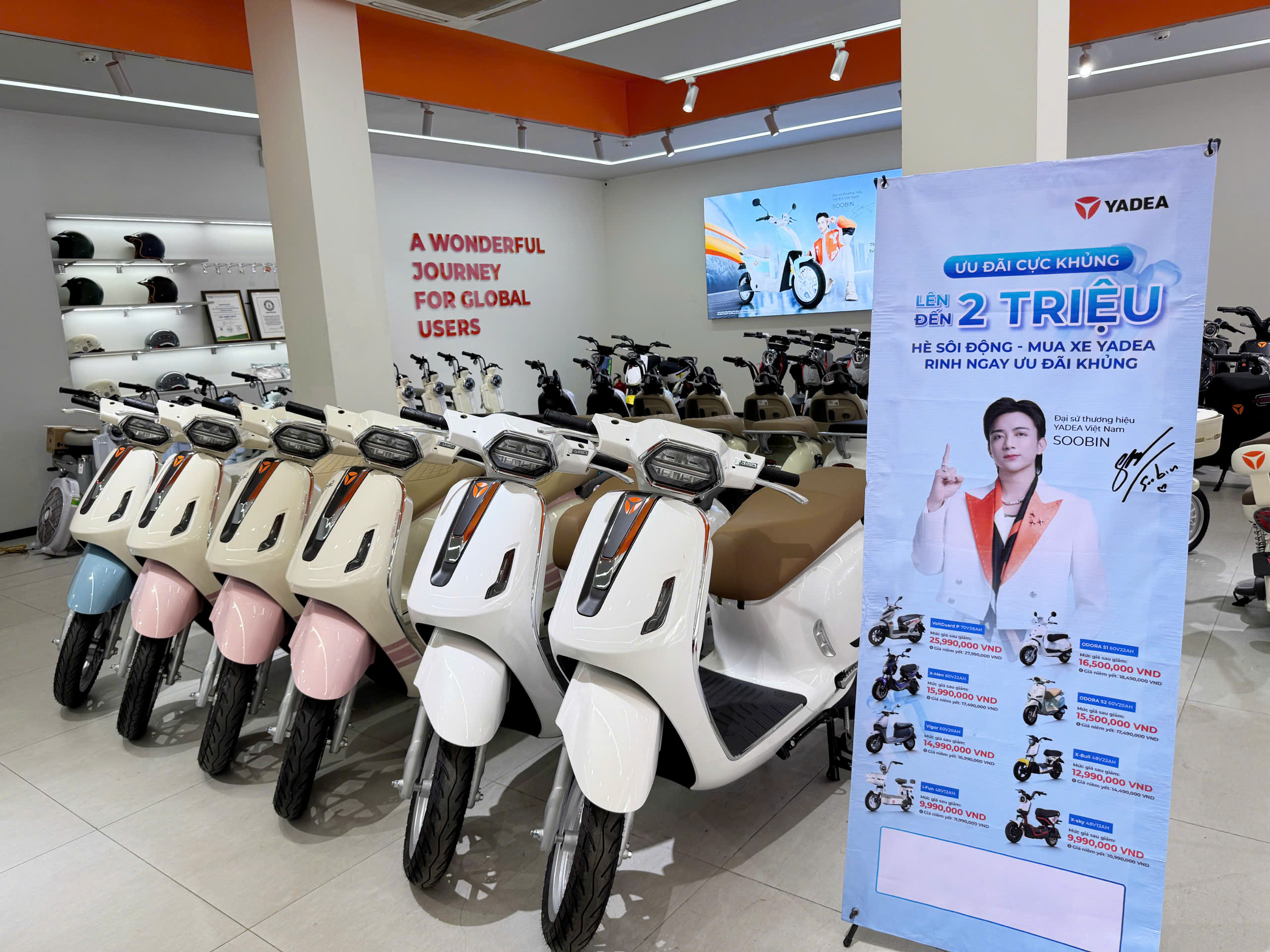 Yadea tung loạt ưu đãi để bắt sóng chuyển xe máy xăng sang điện- Ảnh 1. Yadea tung loạt ưu đãi để bắt sóng chuyển xe máy xăng sang điện- Ảnh 1.