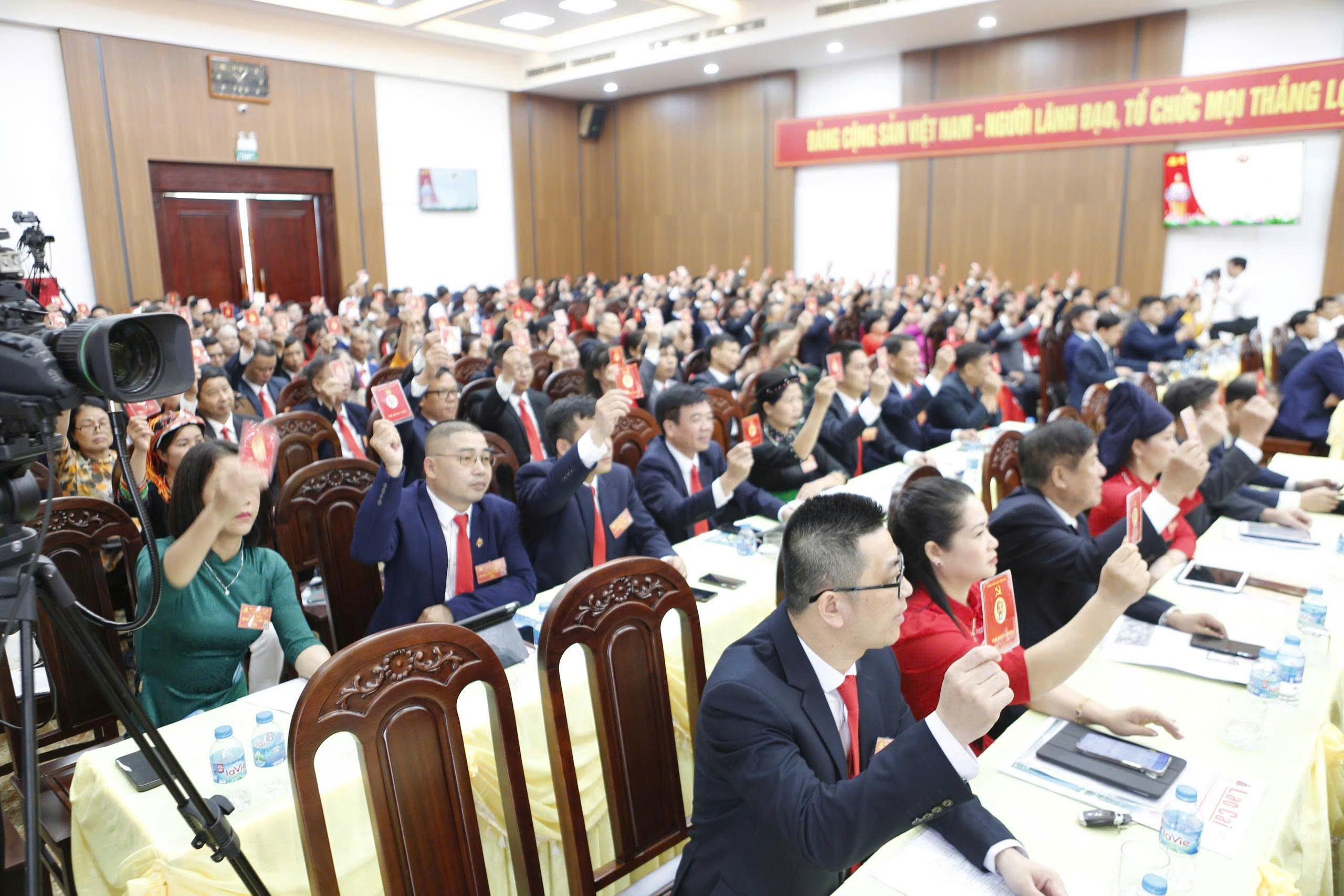 Đại hội điểm cơ sở đầu tiên ở Lào Cai diễn ra theo hình thức "đại hội số"- Ảnh 3. Đại hội điểm cơ sở đầu tiên ở Lào Cai diễn ra theo hình thức "đại hội số"- Ảnh 3.