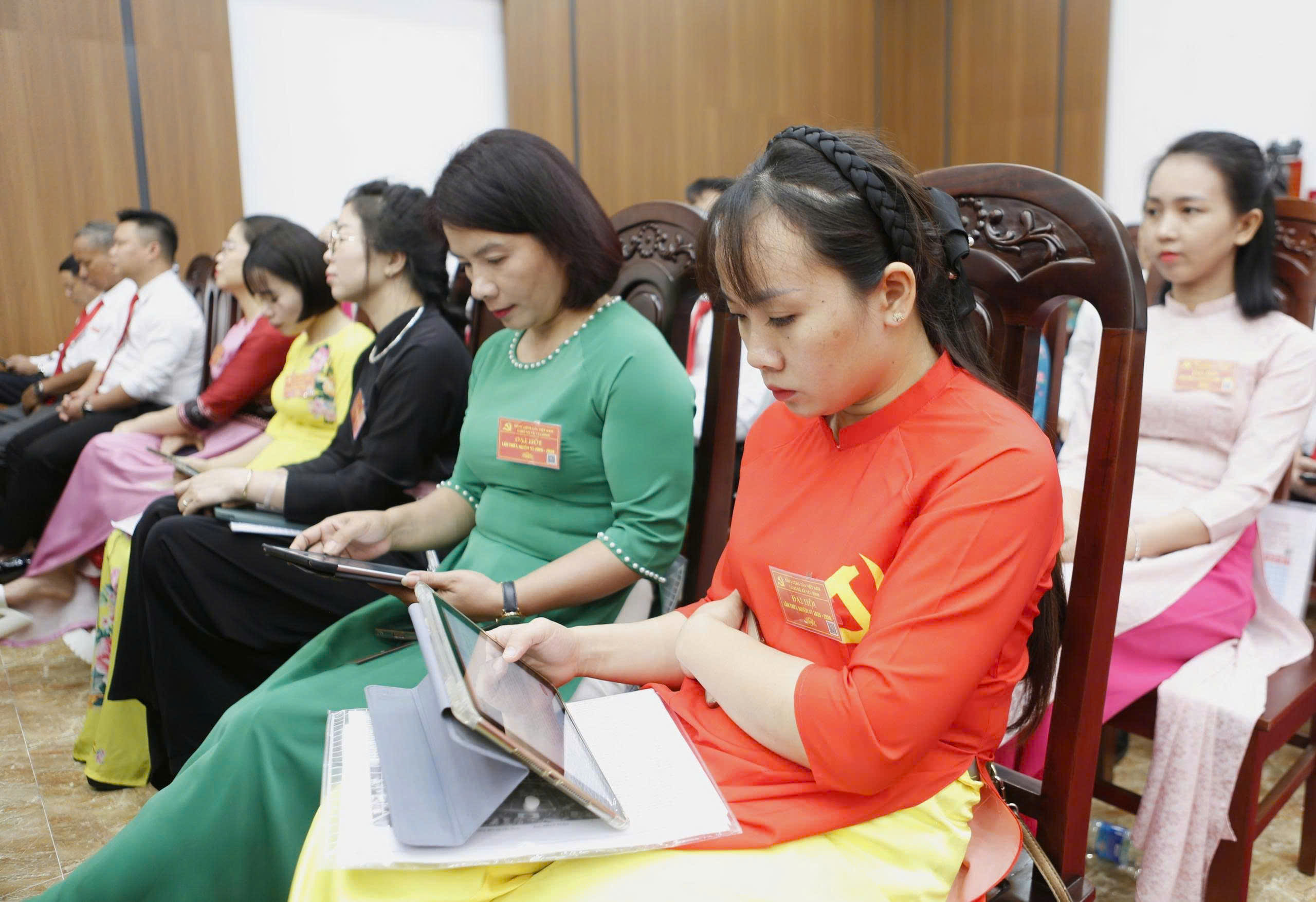 Đại hội điểm cơ sở đầu tiên ở Lào Cai diễn ra theo hình thức "đại hội số"- Ảnh 5. Đại hội điểm cơ sở đầu tiên ở Lào Cai diễn ra theo hình thức "đại hội số"- Ảnh 5.