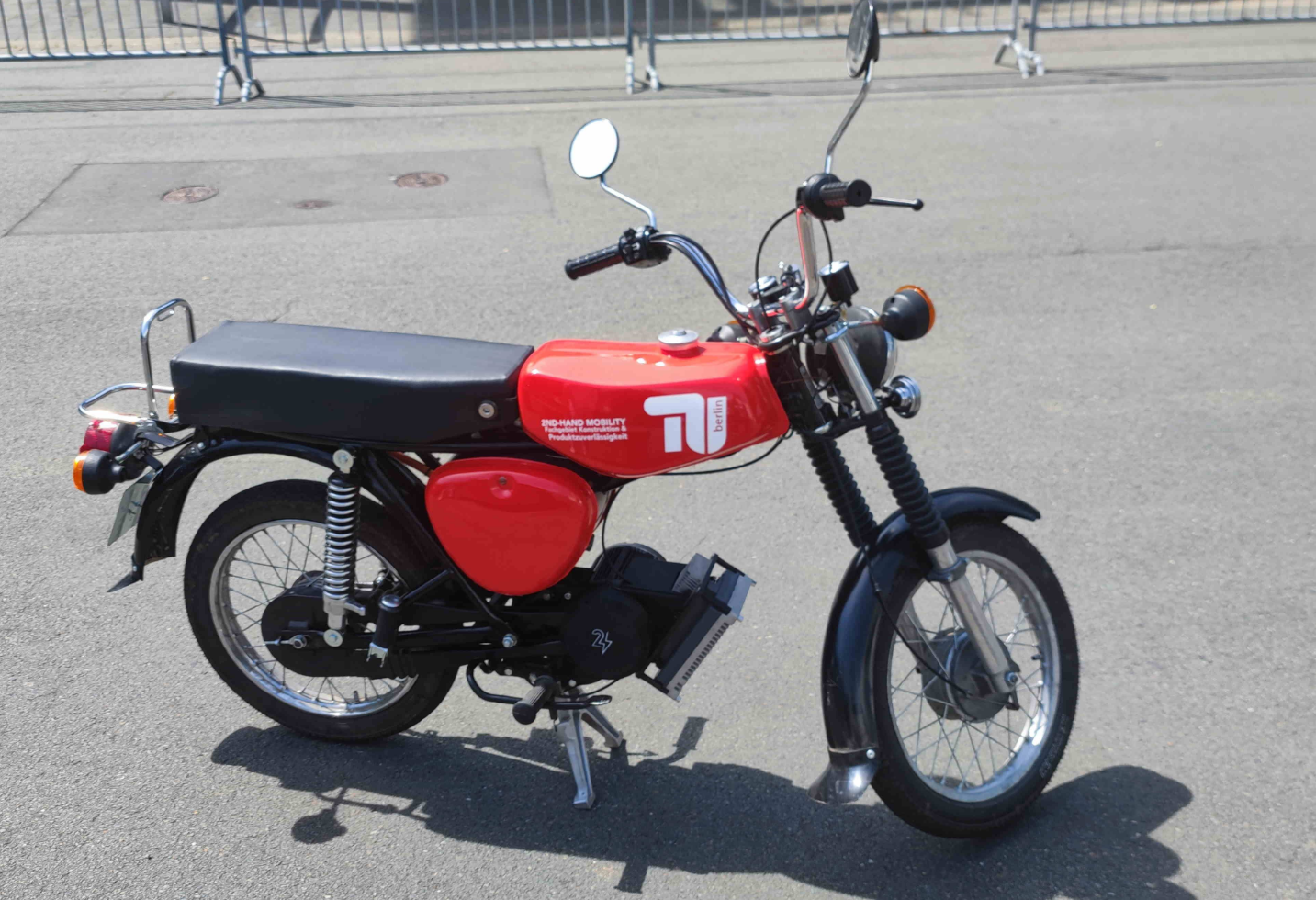 Simson cổ được điện hóa bởi một xưởng độ- Ảnh 2.