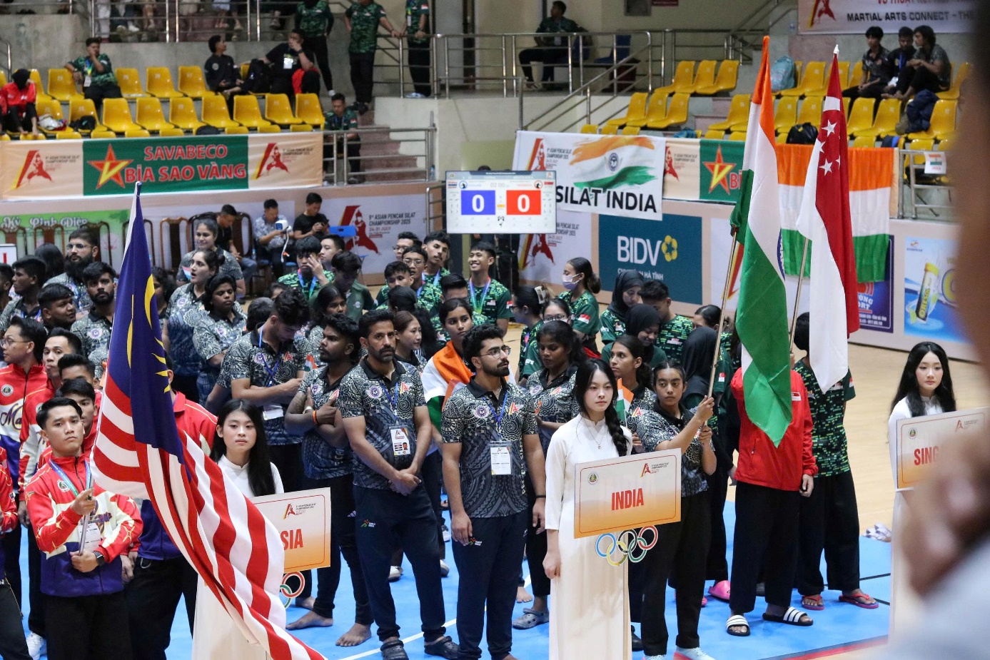 Khai mạc giải vô địch Pencak Silat Châu Á 2025 tại Hà Tĩnh- Ảnh 2. Khai mạc giải vô địch Pencak Silat Châu Á 2025 tại Hà Tĩnh- Ảnh 2.