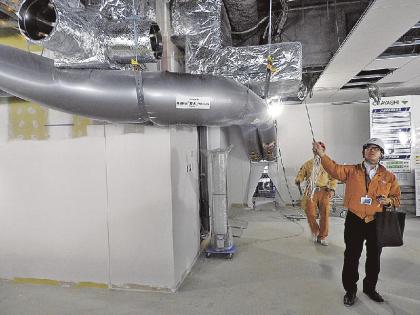 Obayashi debuts first pre-completion AC system to prevent heatstroke on sites- Ảnh 1.