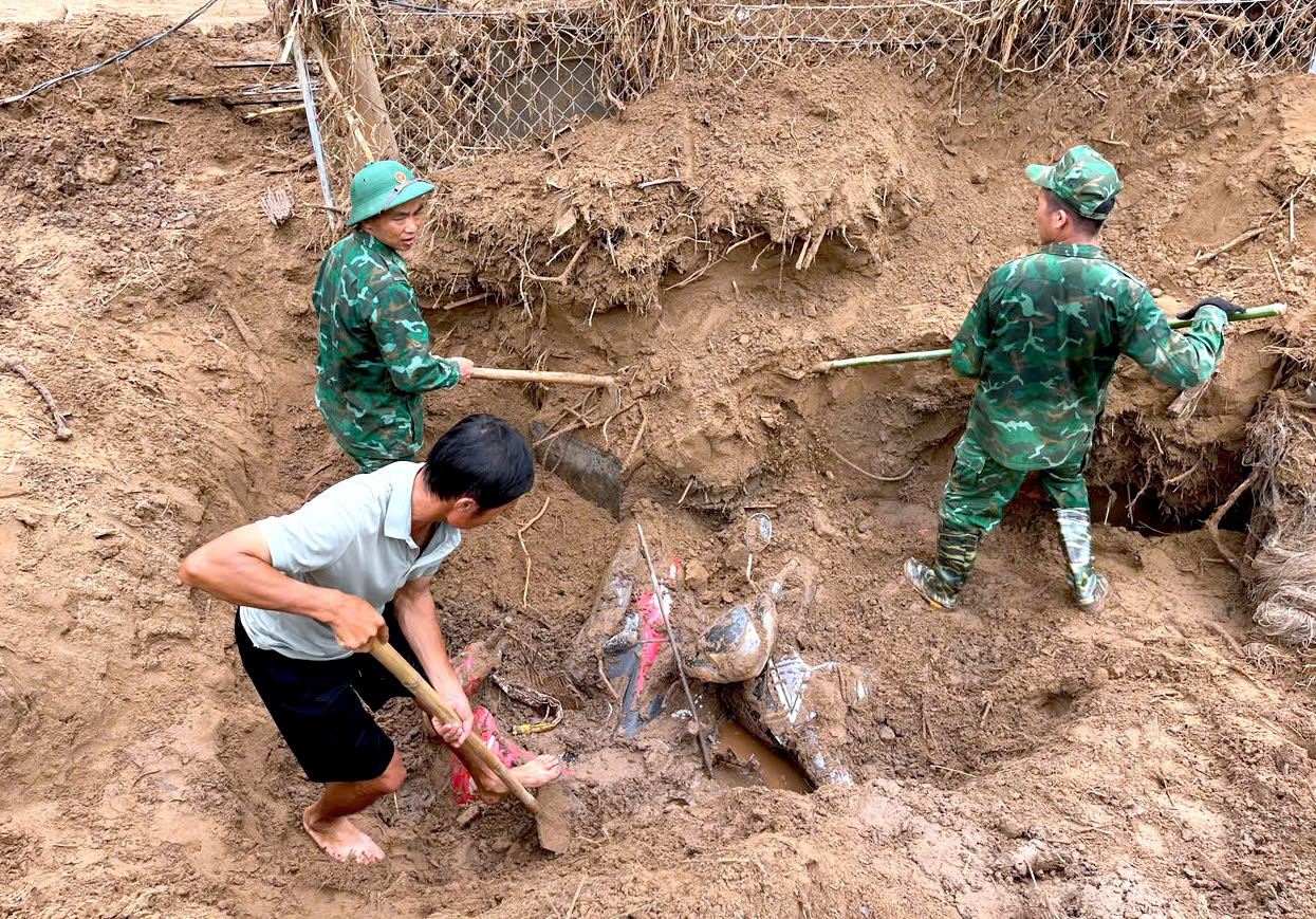 Ấm tình quân dân Nghệ An những ngày "sáng chắn bão giông, chiều ngăn nắng lửa"- Ảnh 11.
