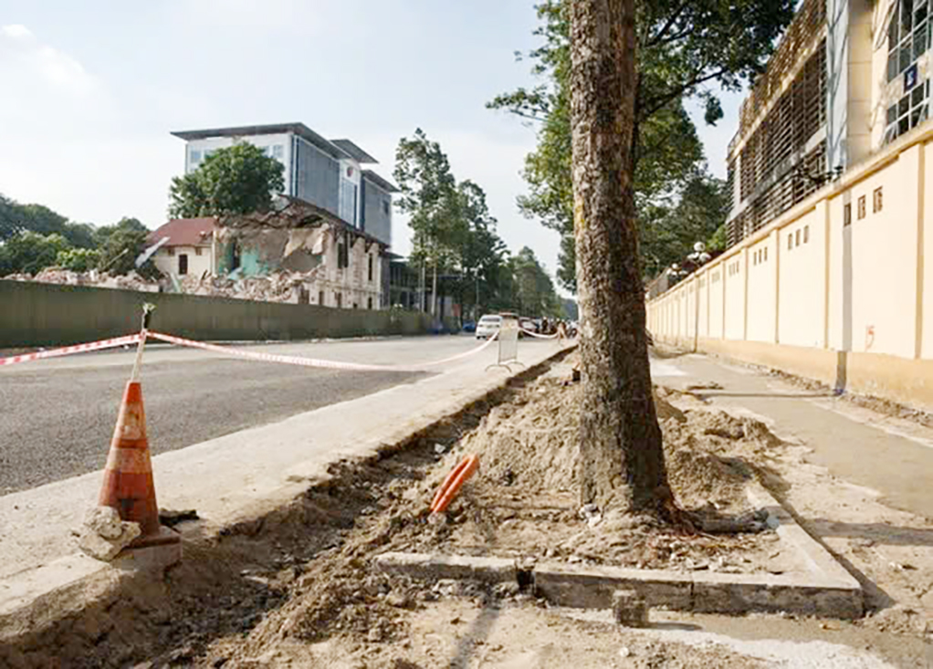 Hà Nội phá dỡ nhà 61 Trần Phú, chạy đua tiến độ mở rộng trục Hùng Vương phục vụ đại lễ 2/9- Ảnh 9.