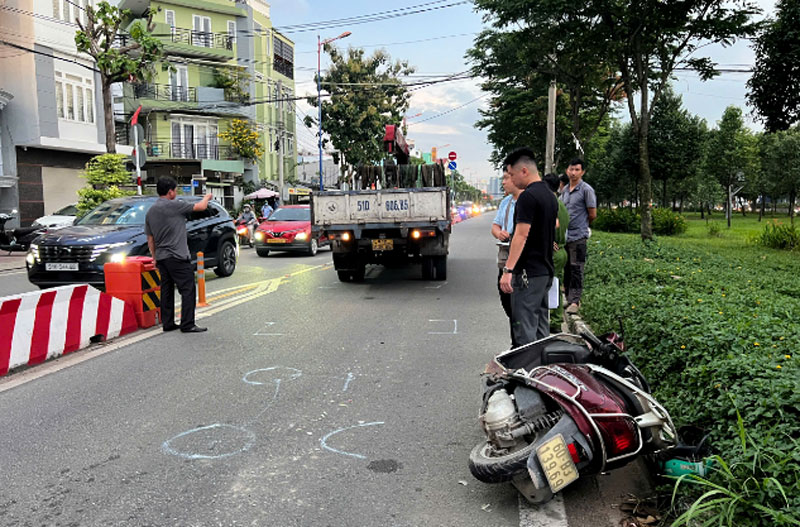 Hiện trường vụ tai nạn. Hiện trường vụ tai nạn.