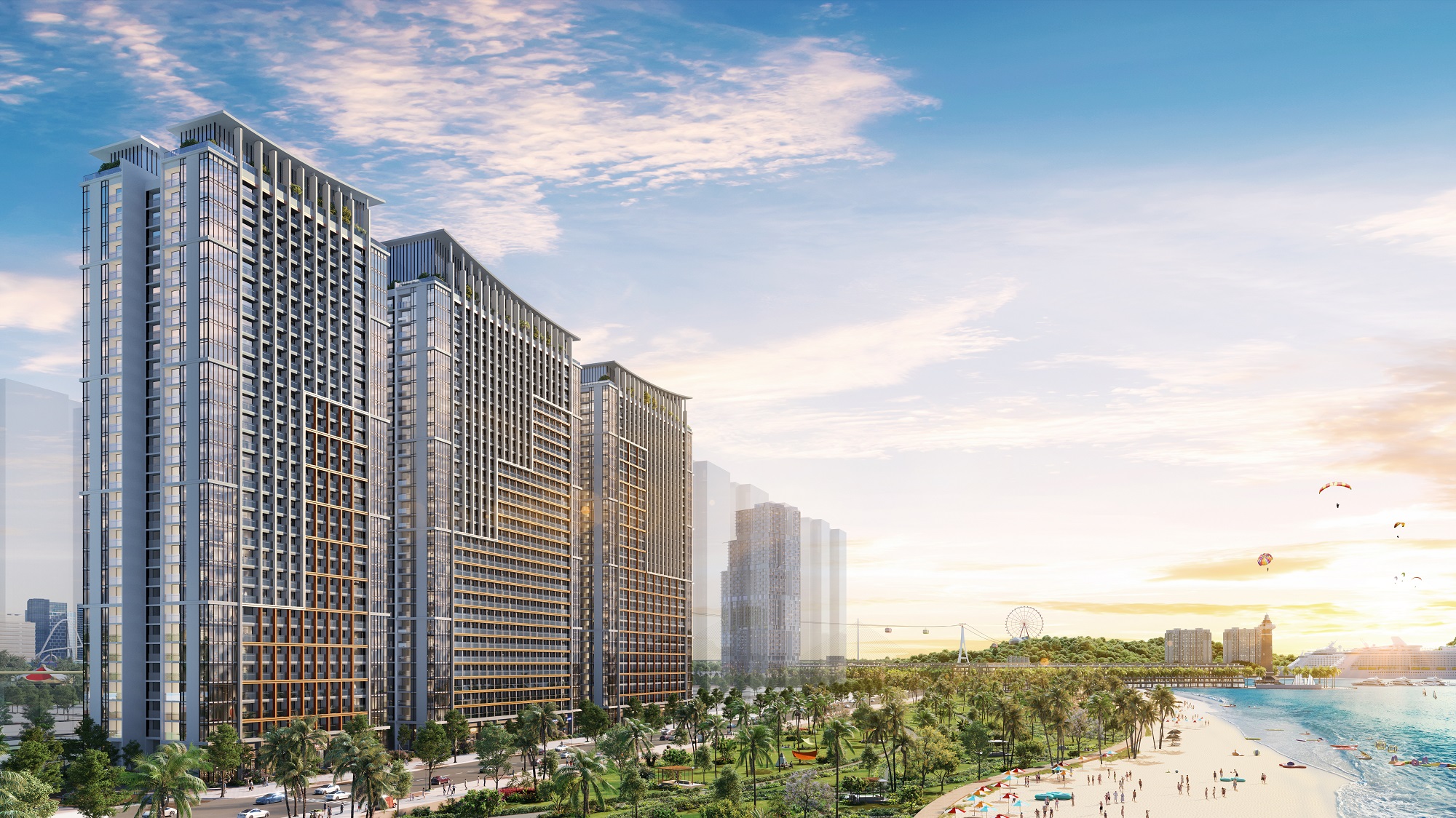 Sun Group ra mắt tổ hợp căn hộ Sun Centro Town trung tâm Bãi Cháy, Quảng Ninh- Ảnh 1.