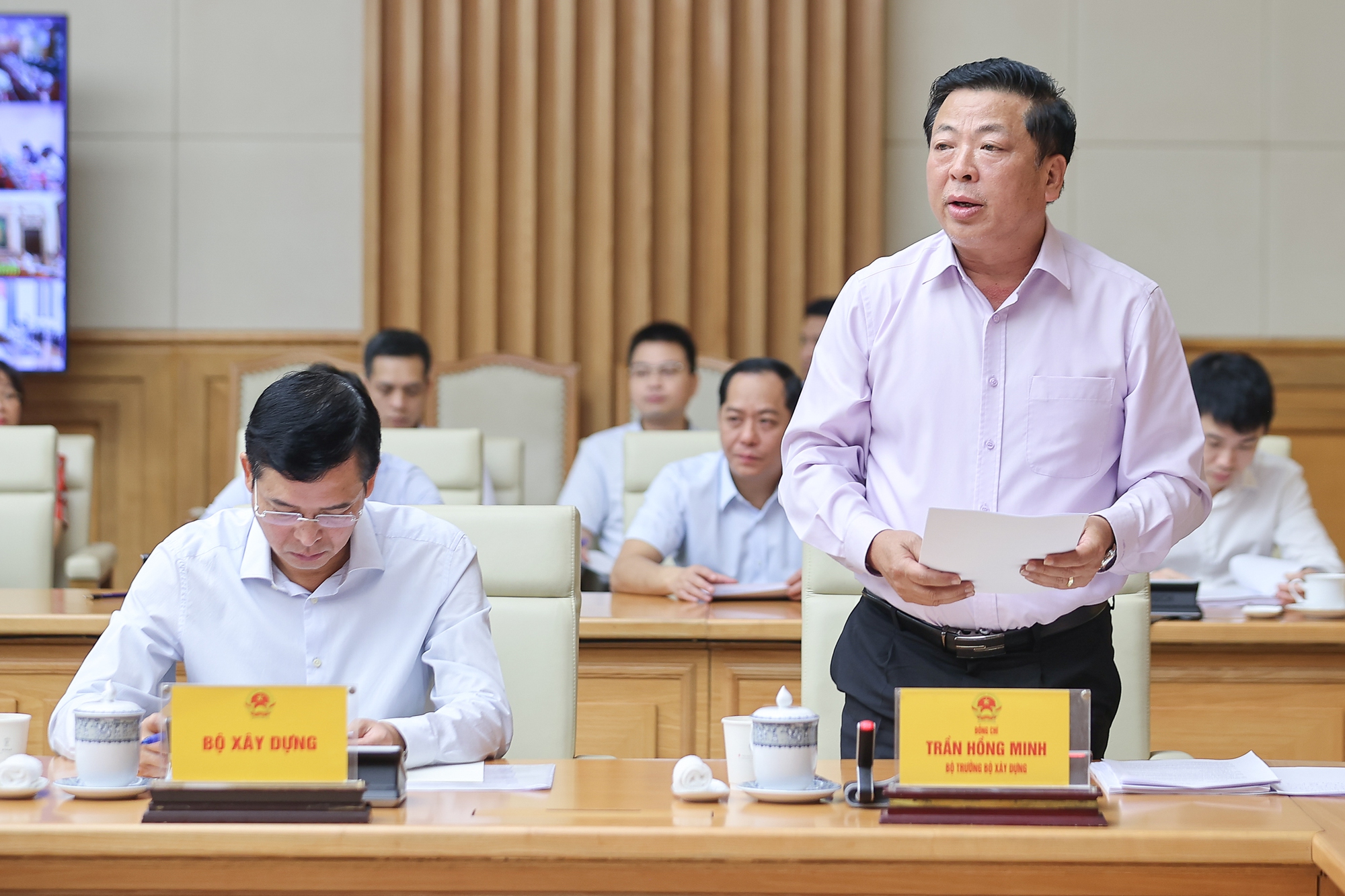 Bộ trưởng Trần Hồng Minh: Dự án cao tốc đồng loạt tăng tốc nhờ thông mặt bằng, vật liệu- Ảnh 1. Bộ trưởng Trần Hồng Minh: Dự án cao tốc đồng loạt tăng tốc nhờ thông mặt bằng, vật liệu- Ảnh 1.