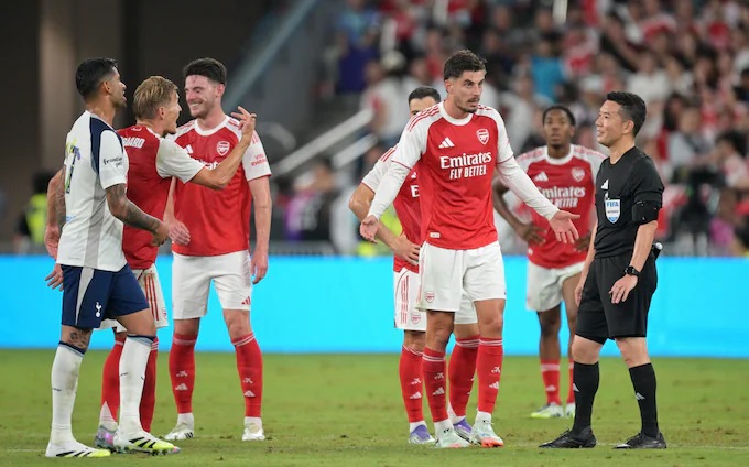 Tottenham thắng nhẹ Arsenal ở trận giao hữu tiền mùa giải- Ảnh 2.