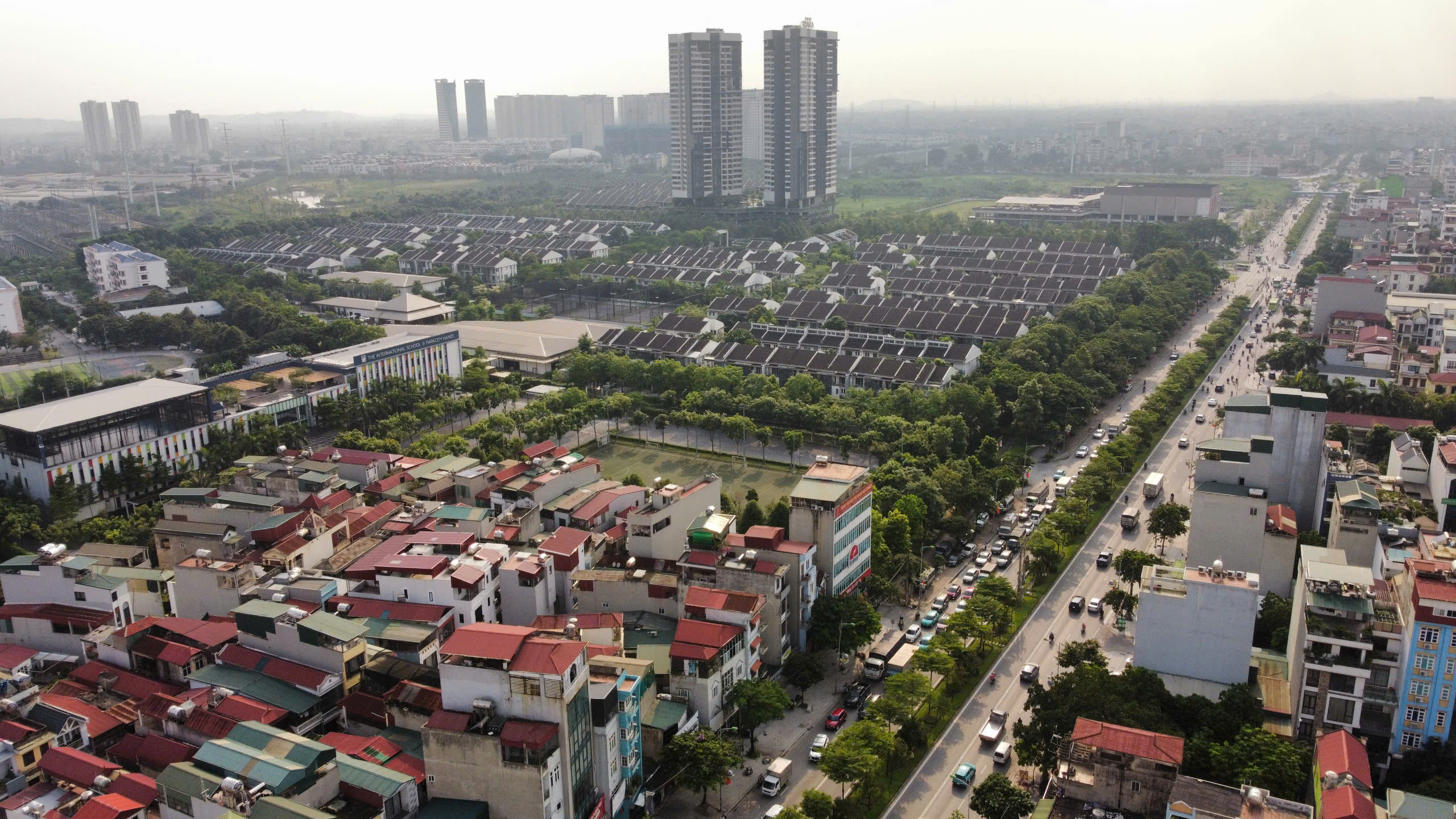 Hà Nội: Nhiều khu đô thị chưa mở lối, tạo ra điểm nghẽn giao thông đô thị- Ảnh 1. Hà Nội: Nhiều khu đô thị chưa mở lối, tạo ra điểm nghẽn giao thông đô thị- Ảnh 1.