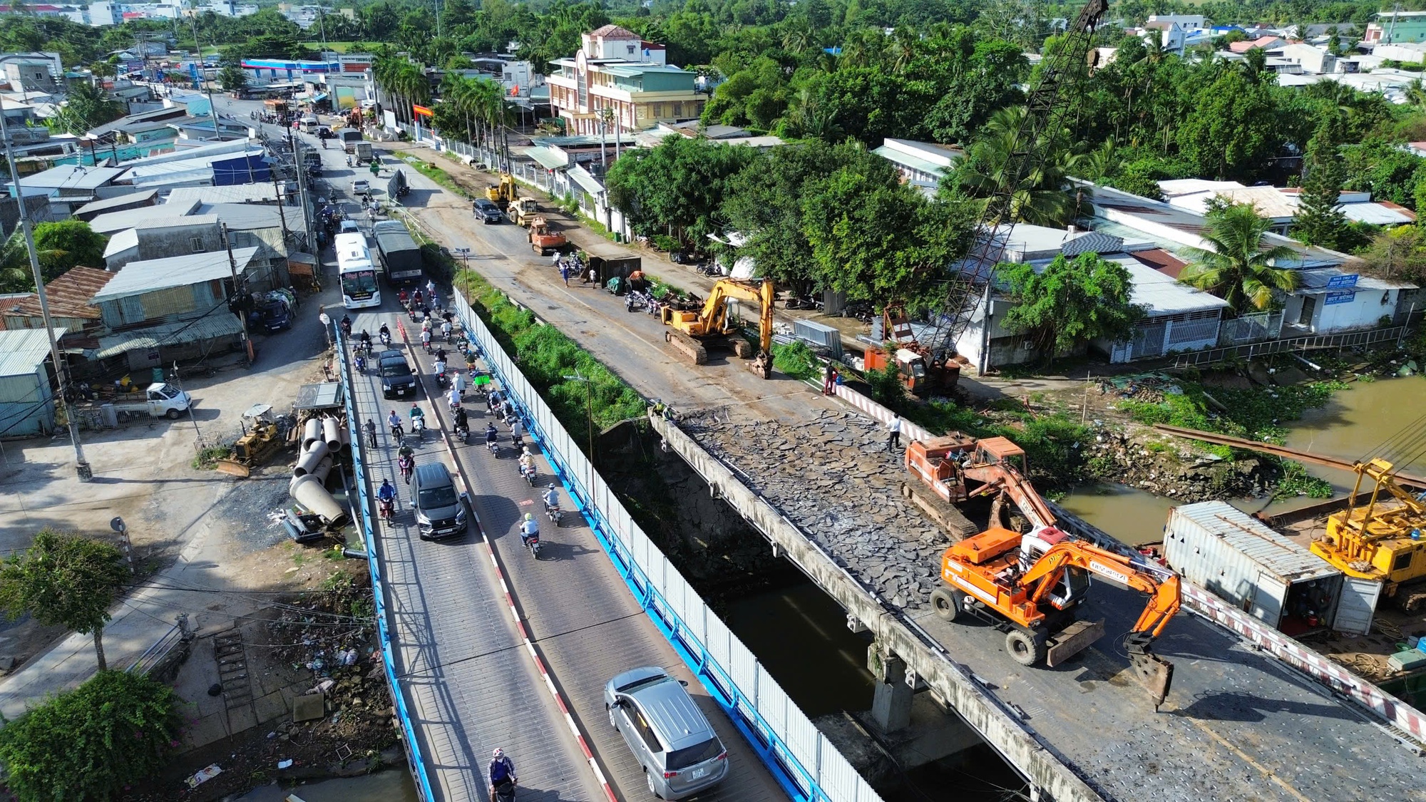 Cần Thơ: Phá dỡ cầu Ô Môn để xây dựng mới trên quốc lộ 91- Ảnh 1. Cần Thơ: Phá dỡ cầu Ô Môn để xây dựng mới trên quốc lộ 91- Ảnh 1.