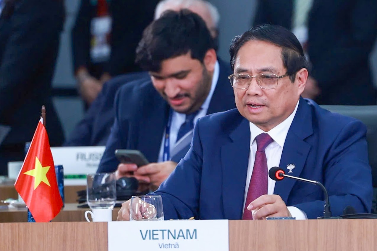 Thảo luận cấp cao tại BRICS mở rộng, Thủ tướng nêu 3 đề xuất quan trọng- Ảnh 1. Thảo luận cấp cao tại BRICS mở rộng, Thủ tướng nêu 3 đề xuất quan trọng- Ảnh 1.
