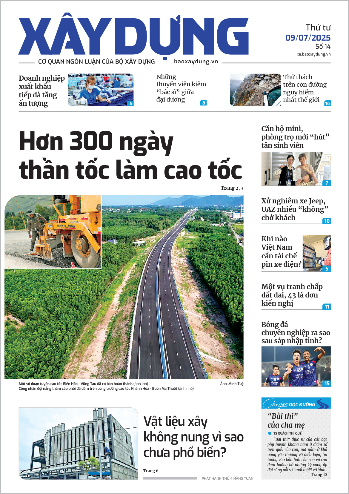 Tin mới nhất, hay nhất trên Báo Xây dựng ngày 9/7/2025- Ảnh 1.
