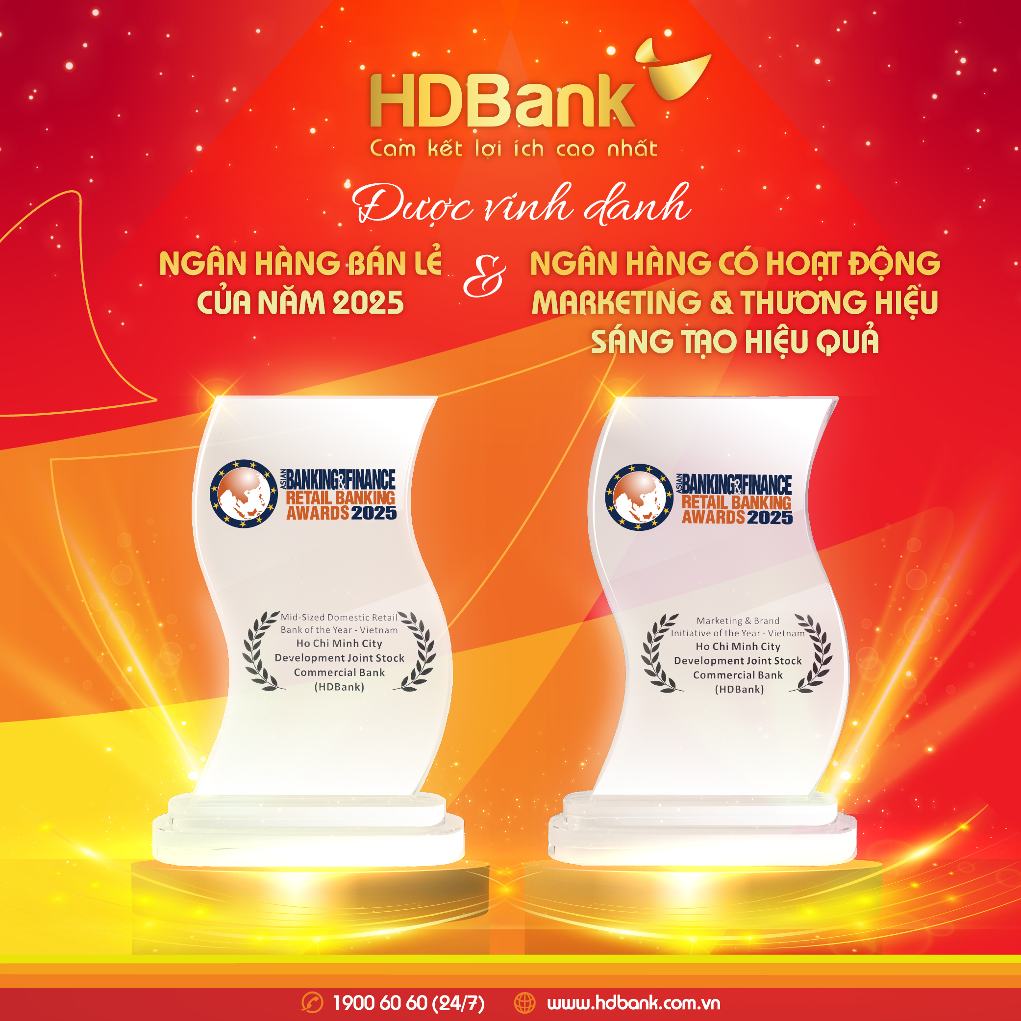 HDBank vươn tầm khu vực với cú đúp giải thưởng từ Asian Banking & Finance- Ảnh 2. HDBank vươn tầm khu vực với cú đúp giải thưởng từ Asian Banking & Finance- Ảnh 2.