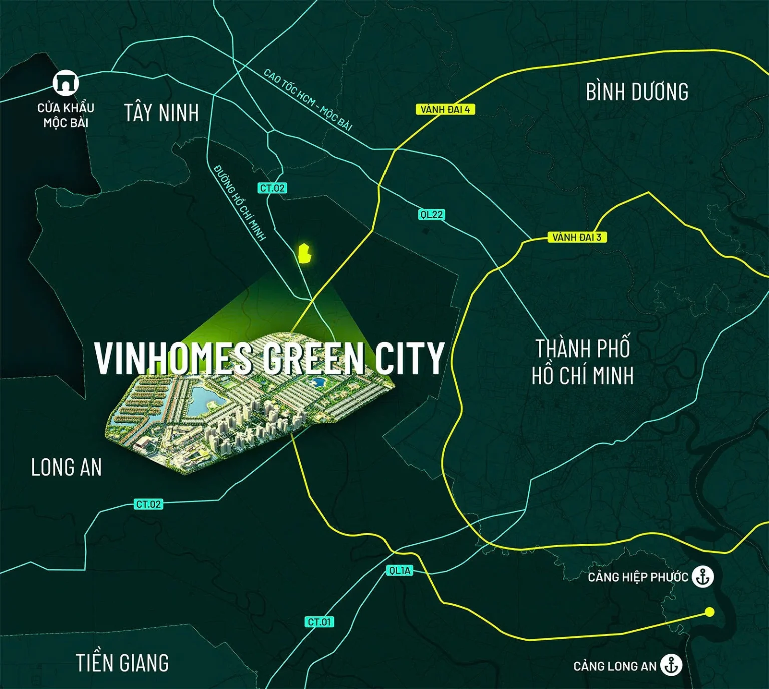 Vinhomes Green City Hậu Nghĩa: Vì sao dự án này đang “gây sốt” ở Long An?- Ảnh 3. Vinhomes Green City Hậu Nghĩa: Vì sao dự án này đang “gây sốt” ở Long An?- Ảnh 3.
