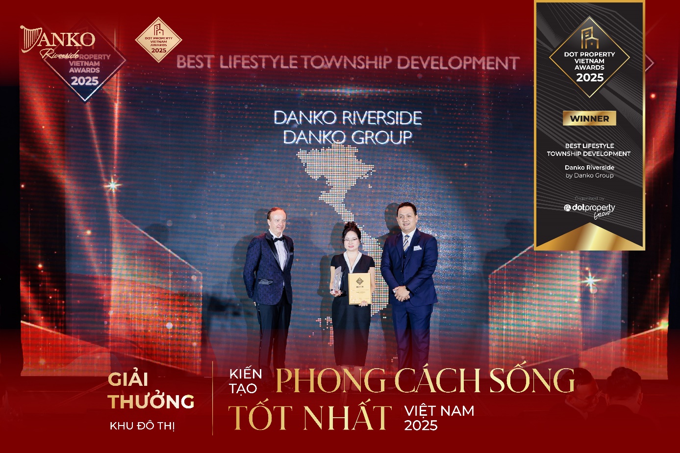 Danko Riverside giành giải thưởng Khu đô thị kiến tạo phong cách- Ảnh 1. Danko Riverside giành giải thưởng Khu đô thị kiến tạo phong cách- Ảnh 1.
