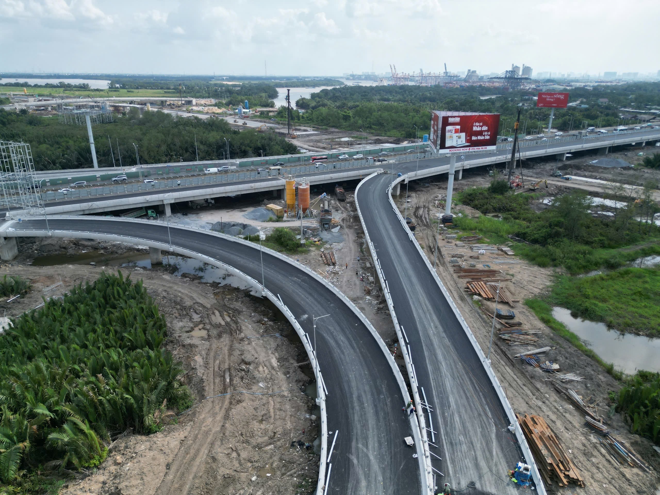 Tăng tốc thi công đường kết nối Vành đai 3 với cao tốc TP.HCM - Long Thành - Dầu Giây- Ảnh 4. Tăng tốc thi công đường kết nối Vành đai 3 với cao tốc TP.HCM - Long Thành - Dầu Giây- Ảnh 4.
